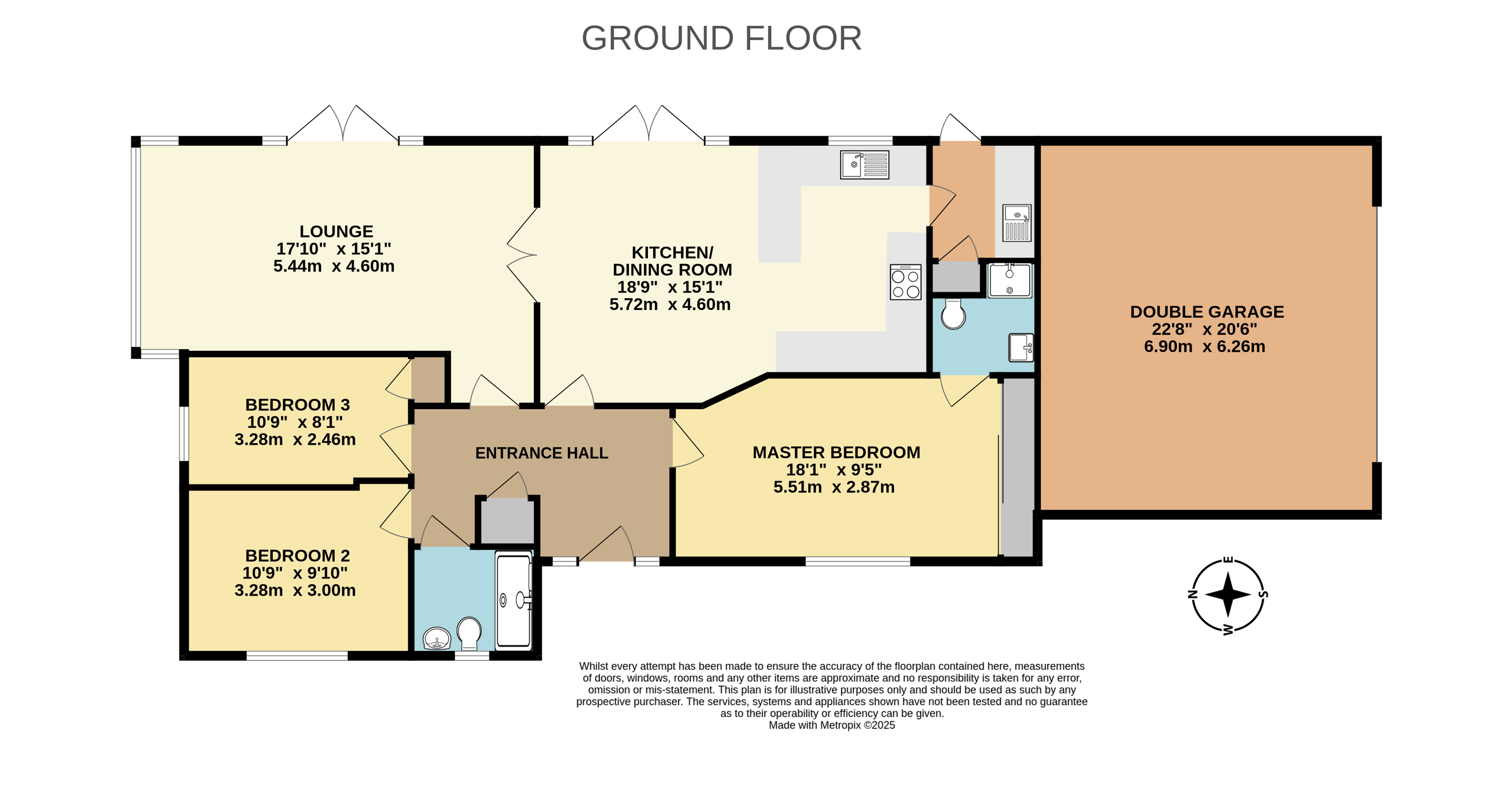 1, Fallow Close, Devon floorplan