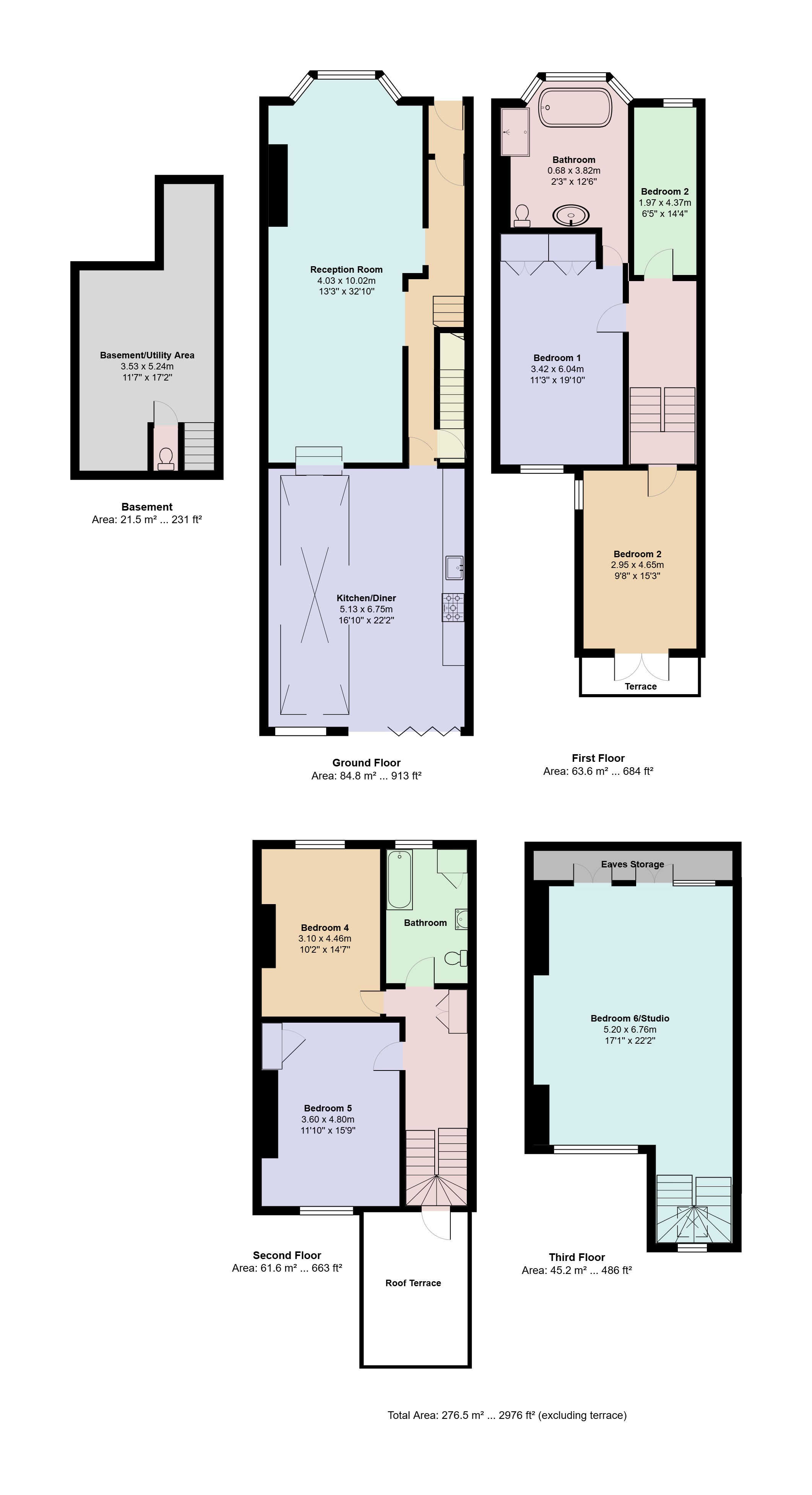 30, Mansfield Road, Hampstead, London floorplan
