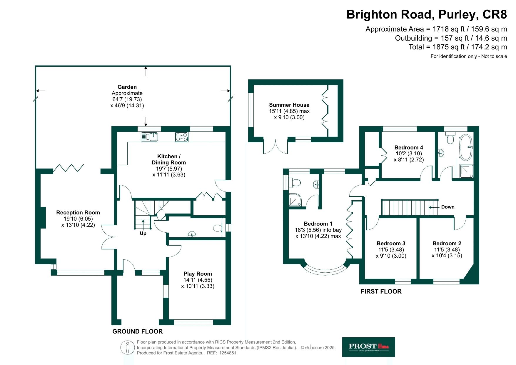 218, Brighton Road, Purley floorplan