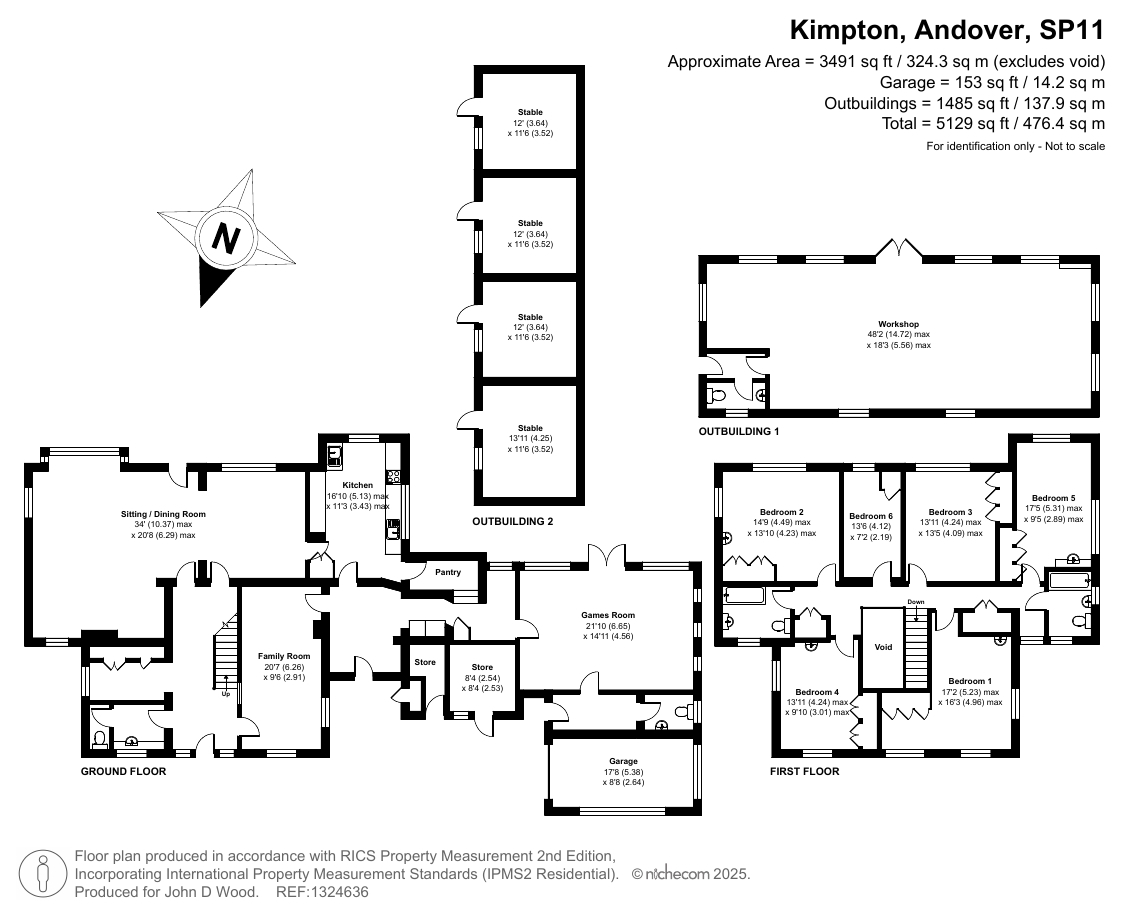 Kimpton House,, Kimpton, Hampshire floorplan