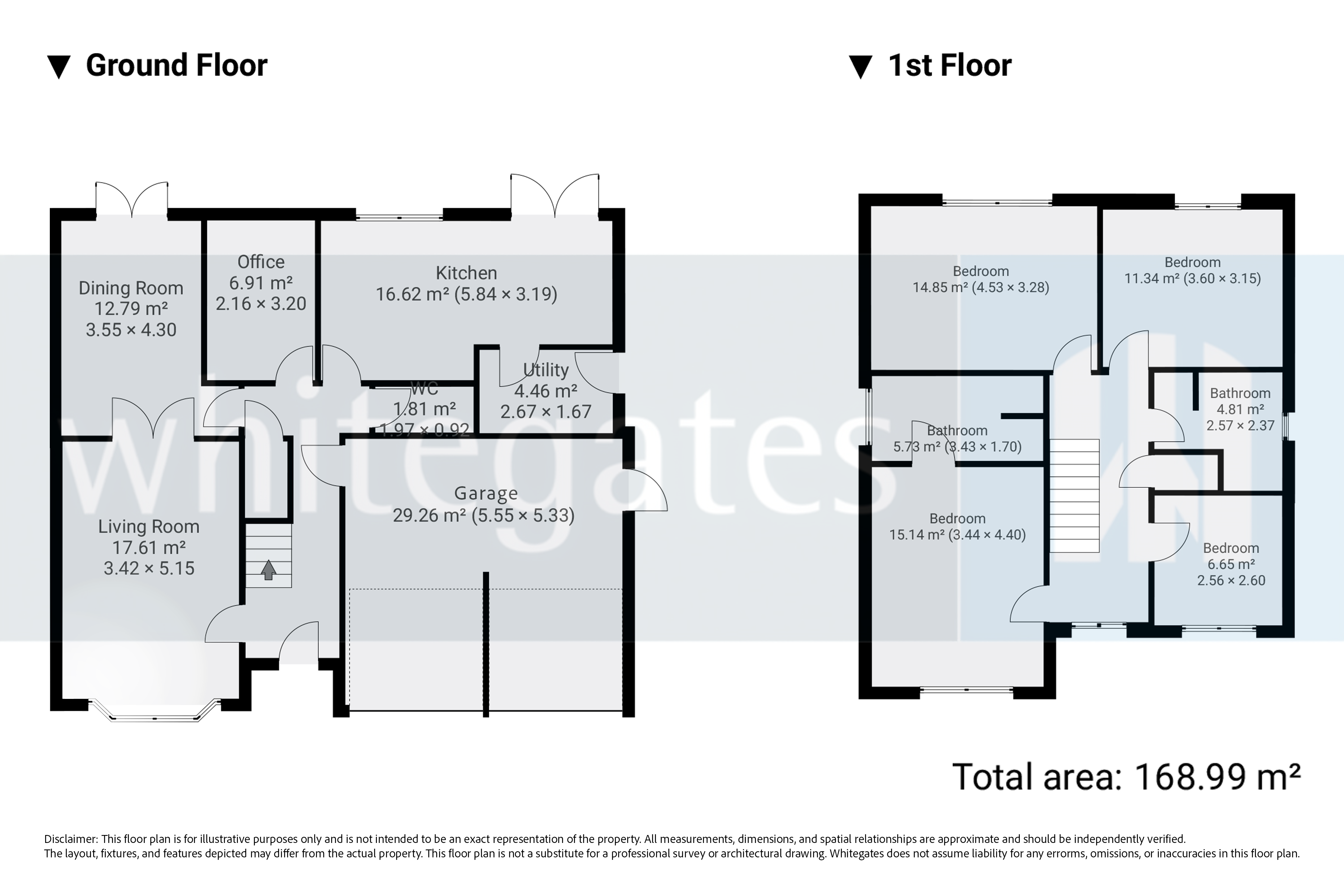 34, Hever Drive, Merseyside floorplan