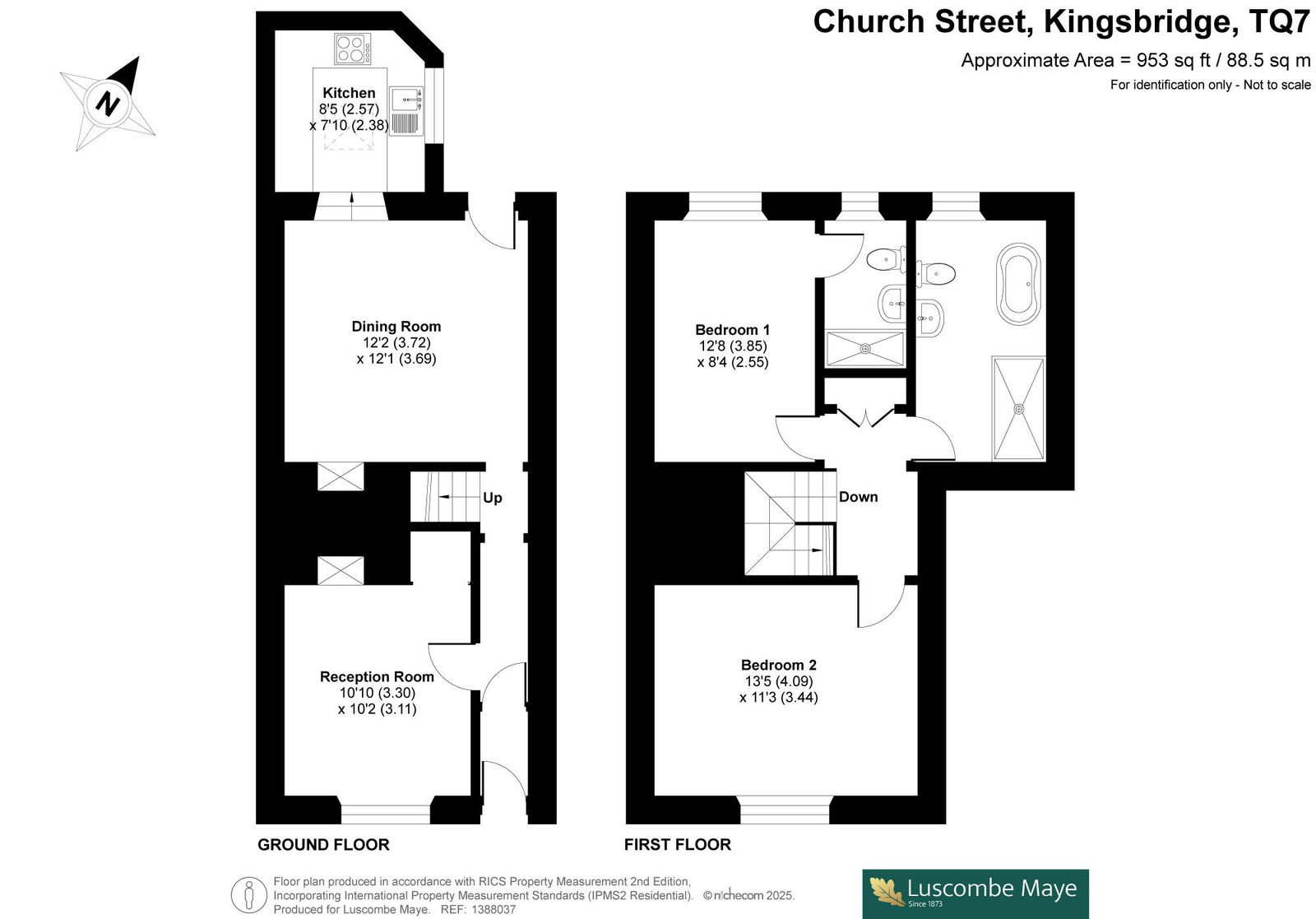 40, Church Street, Kingsbridge floorplan