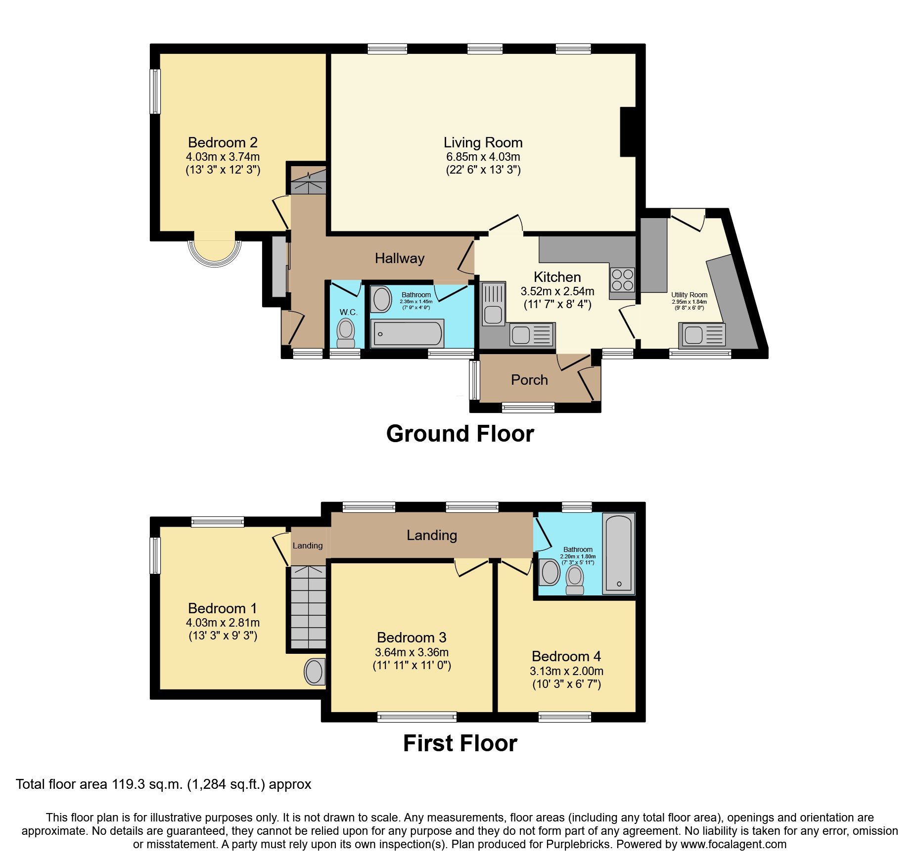 14, Glanhafan, Haverfordwest floorplan