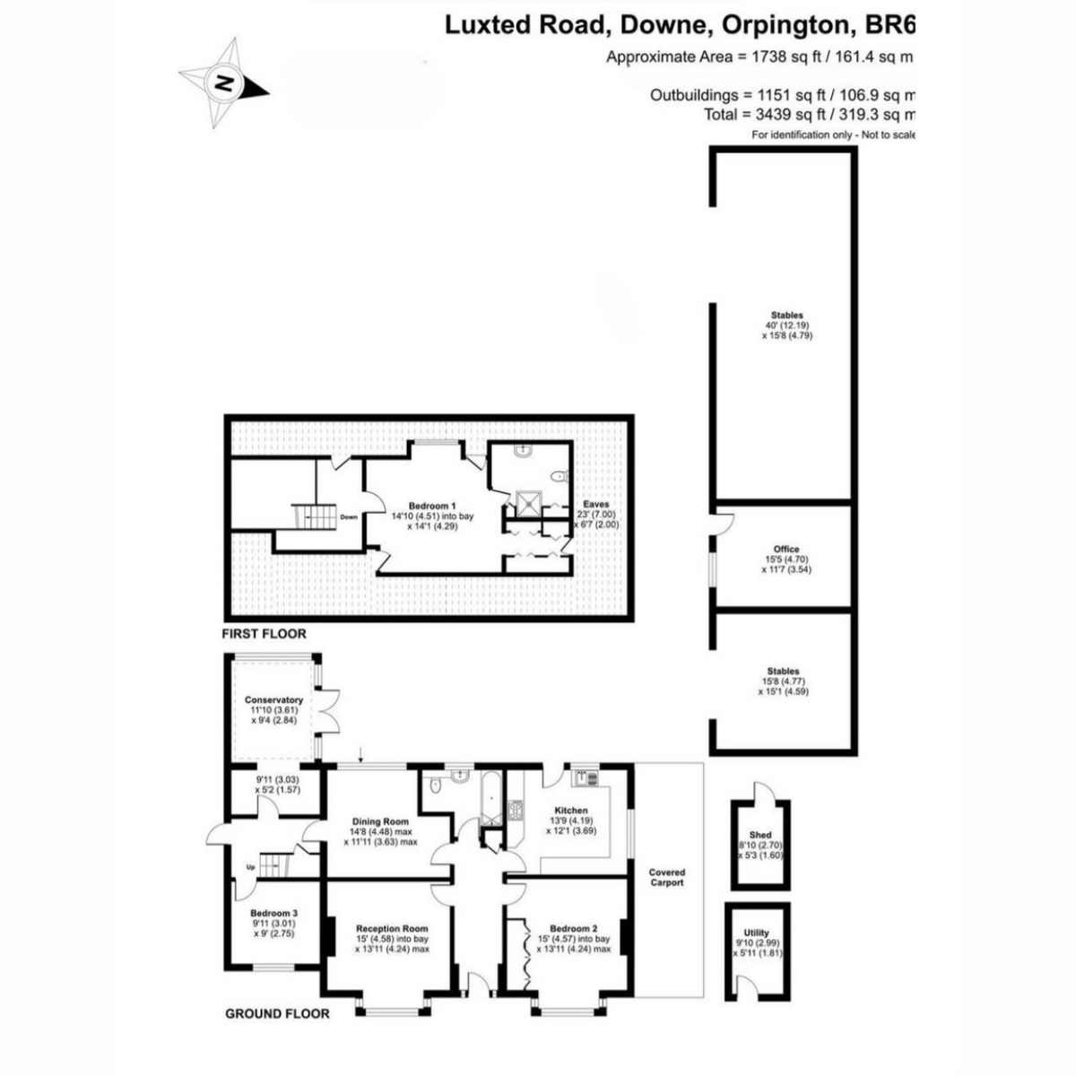 Wayback, Luxted Road, Orpington floorplan