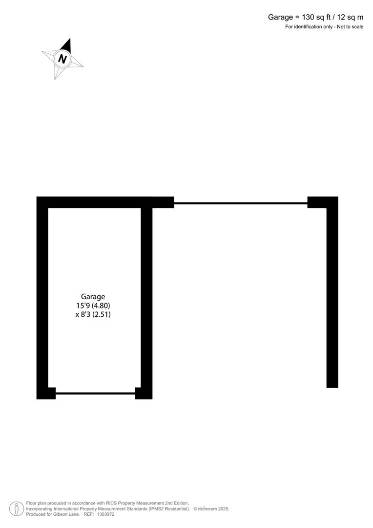 Garage 1 Lakeside, 82 Eaton Drive, Kingston Upon Thames floorplan