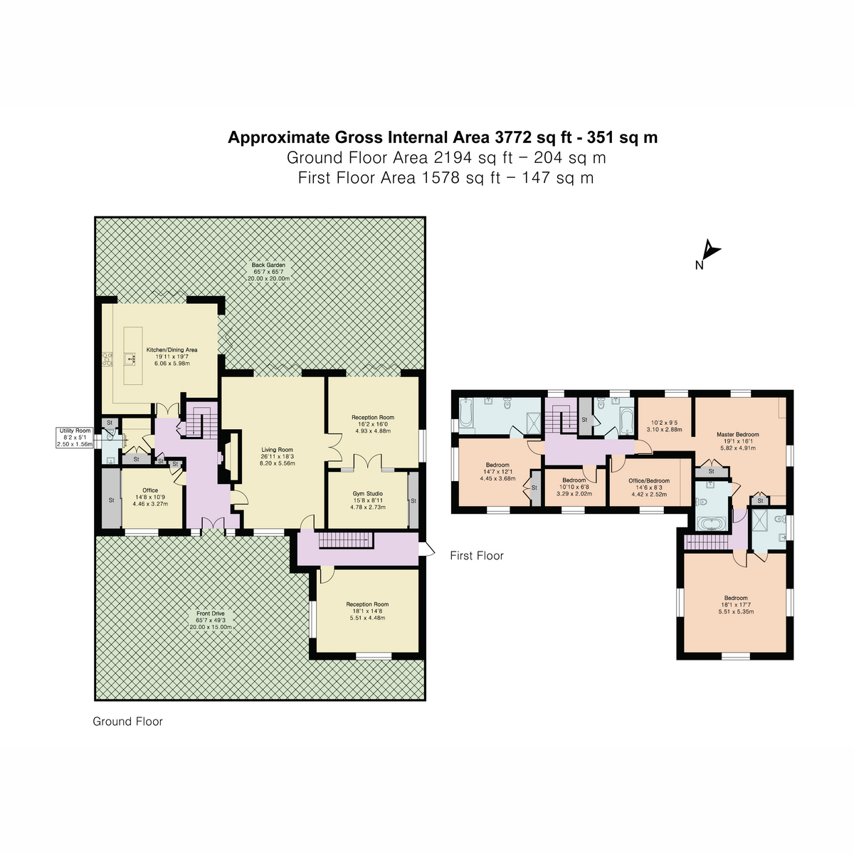 Horton, Tydcombe Road, Warlingham floorplan