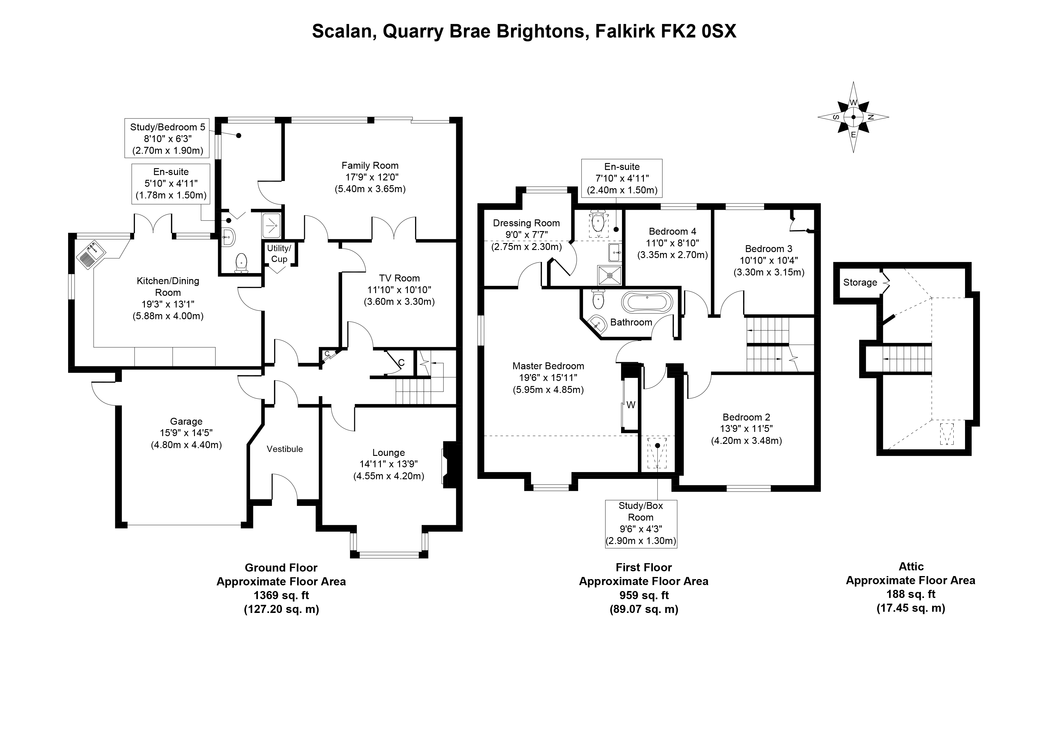 4 Bedrooms Semi-detached house for sale in Quarry Brae, Brightons, Falkirk FK2