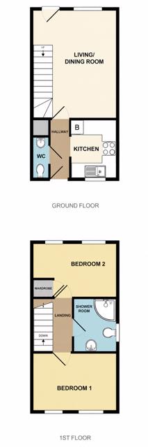 10, Whitycombe Way, Exeter floorplan