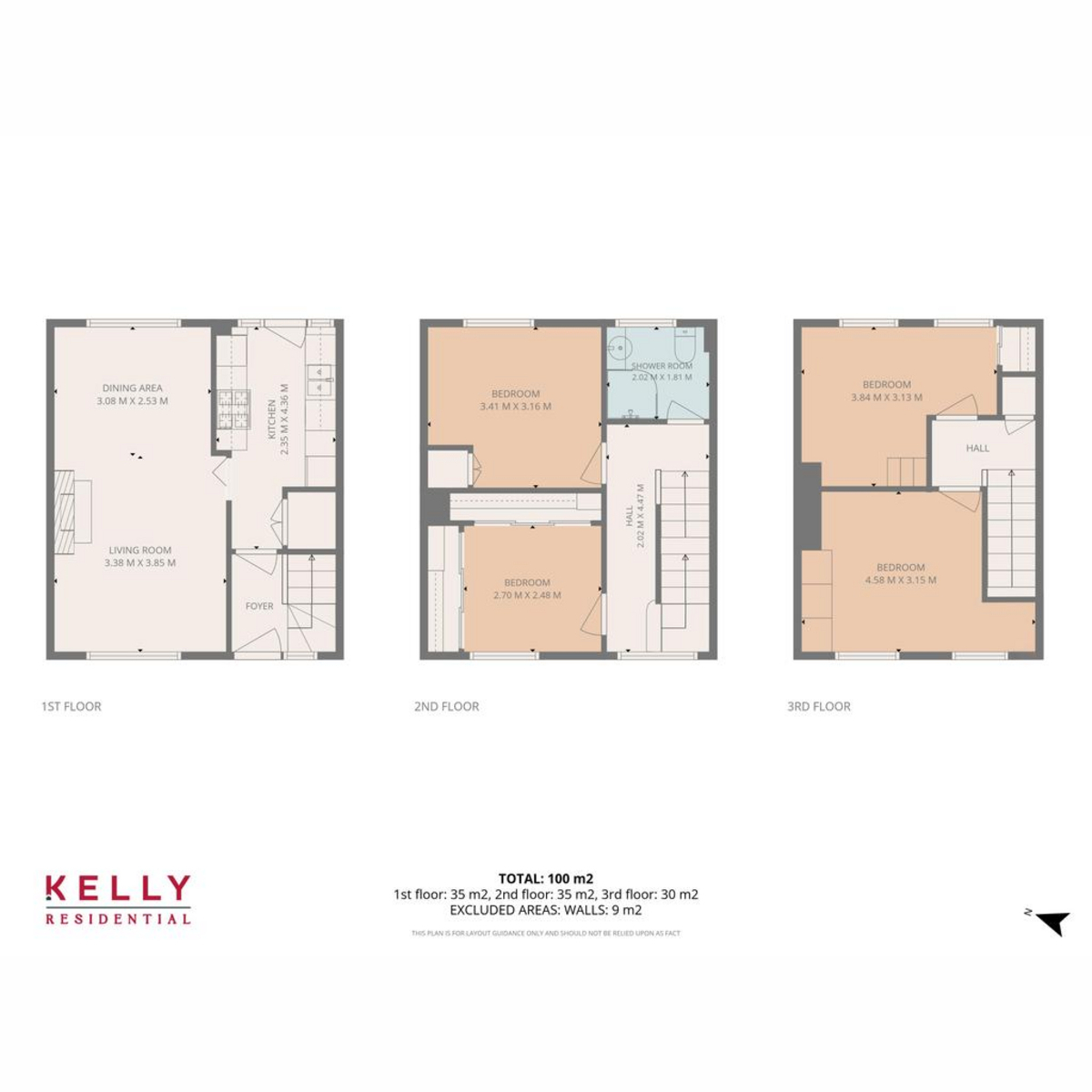 31, Castlemilk Drive, Glasgow floorplan