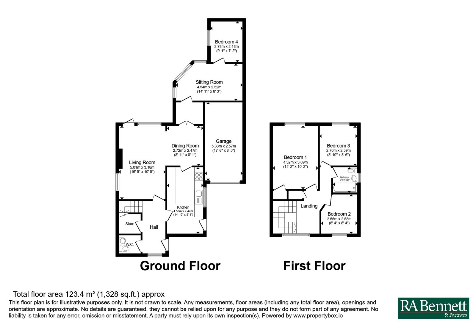 26, Blackthorn Road, Warwickshire floorplan