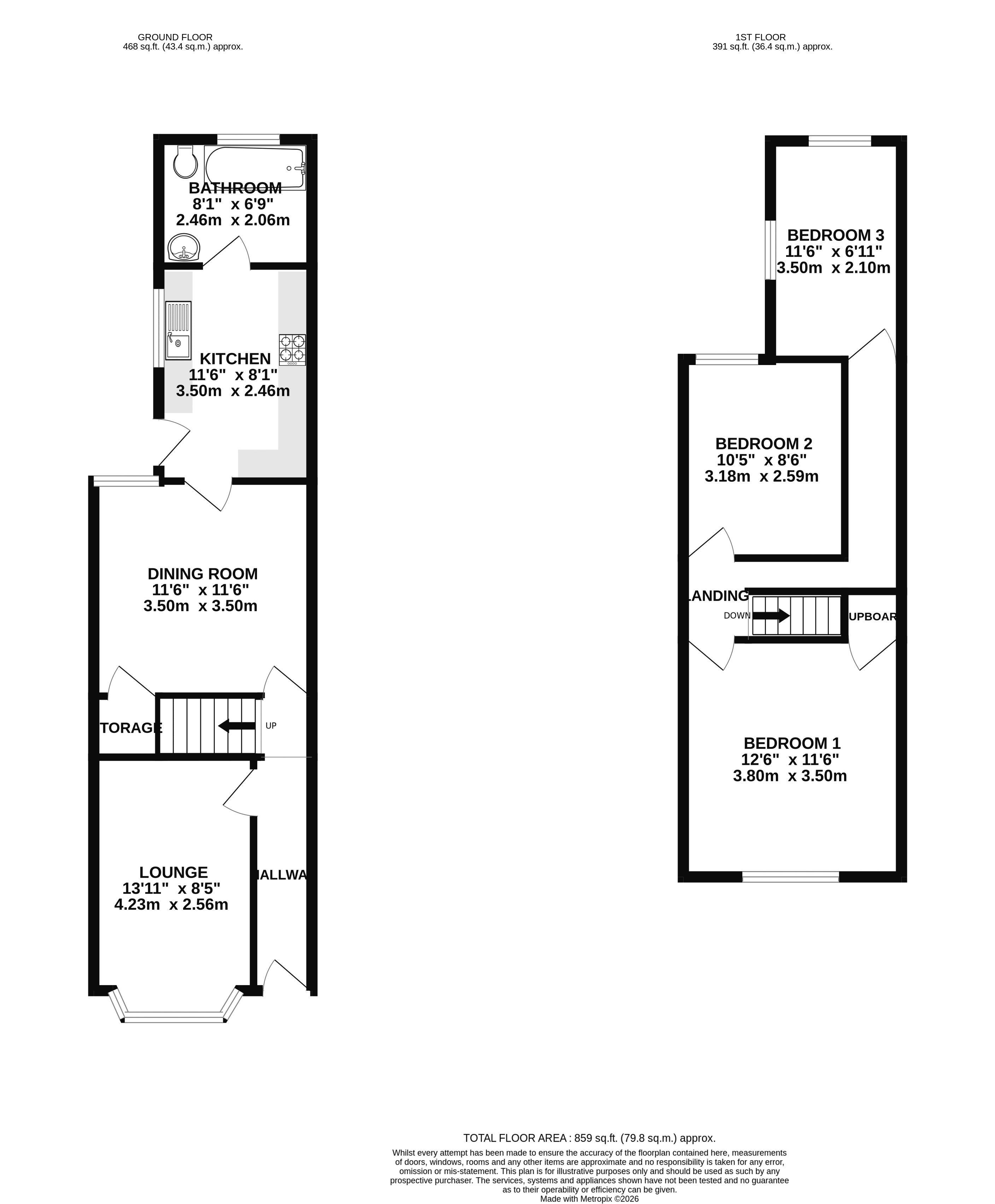 32, Fox Street, Scunthorpe floorplan