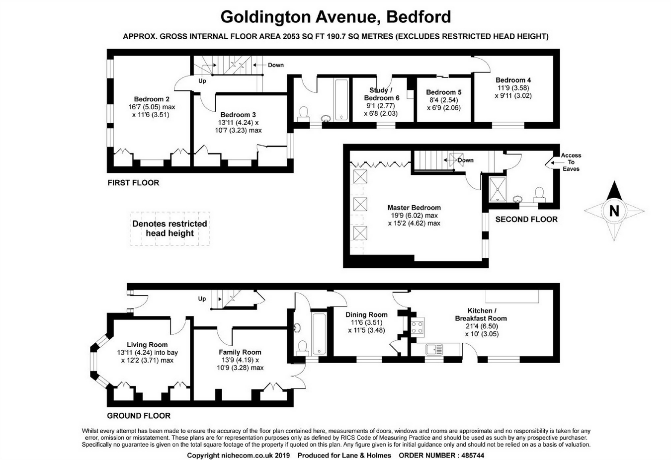 6 Bedrooms Semi-detached house for sale in Goldington Avenue, Bedford MK40