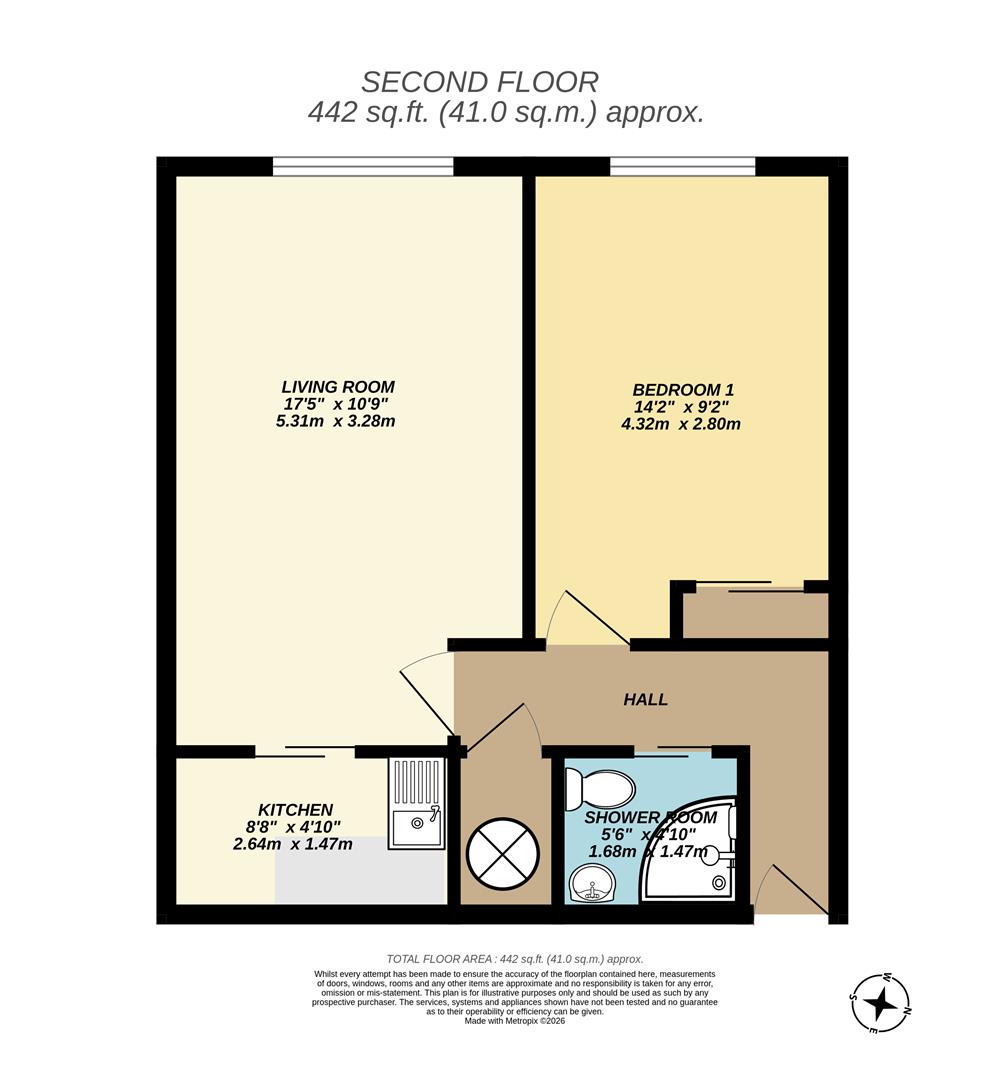 27, Wesley Court, Royal Wootton Bassett floorplan
