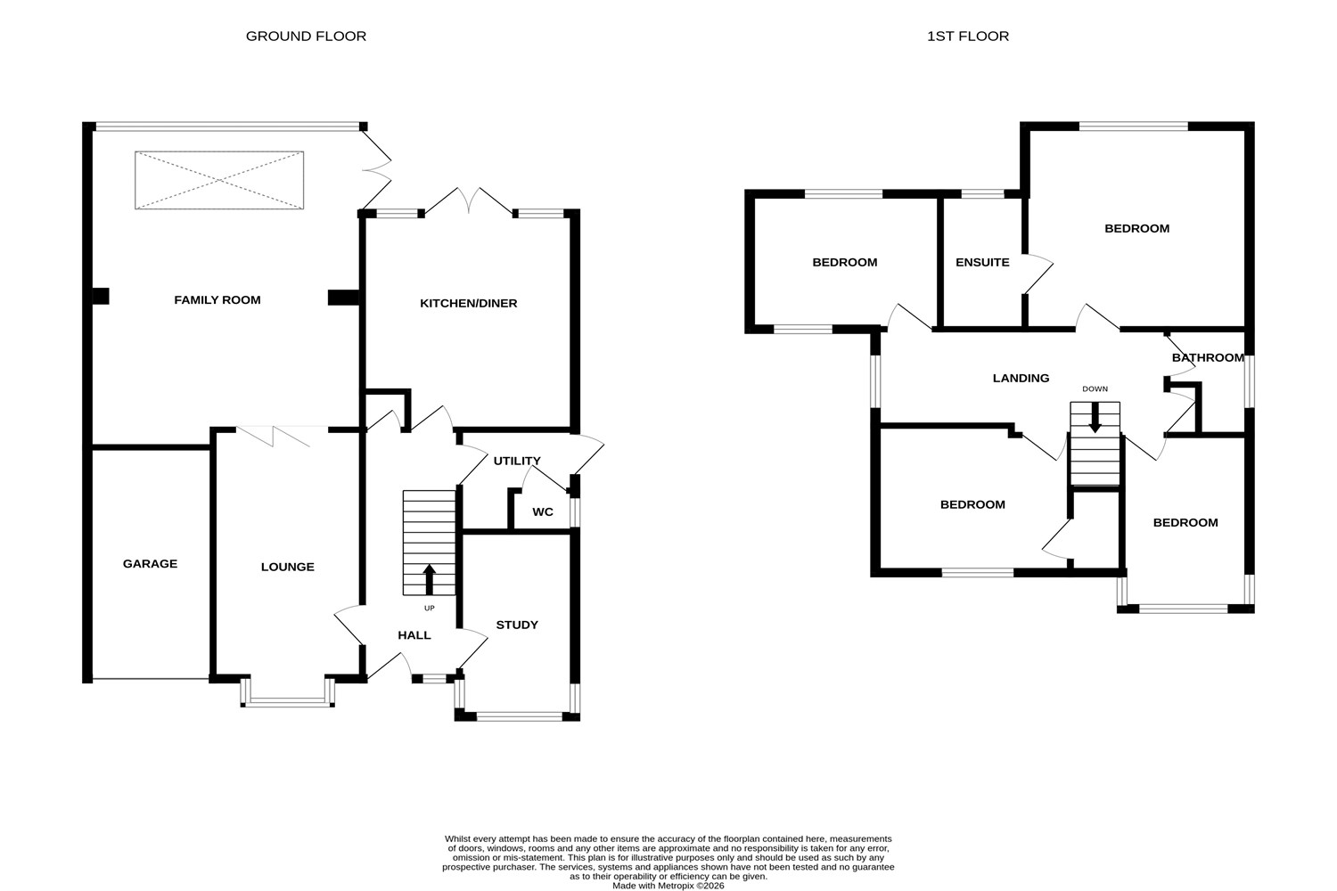 12, Hornbeam Close, Moulsham Lodge, Chelmsford floorplan