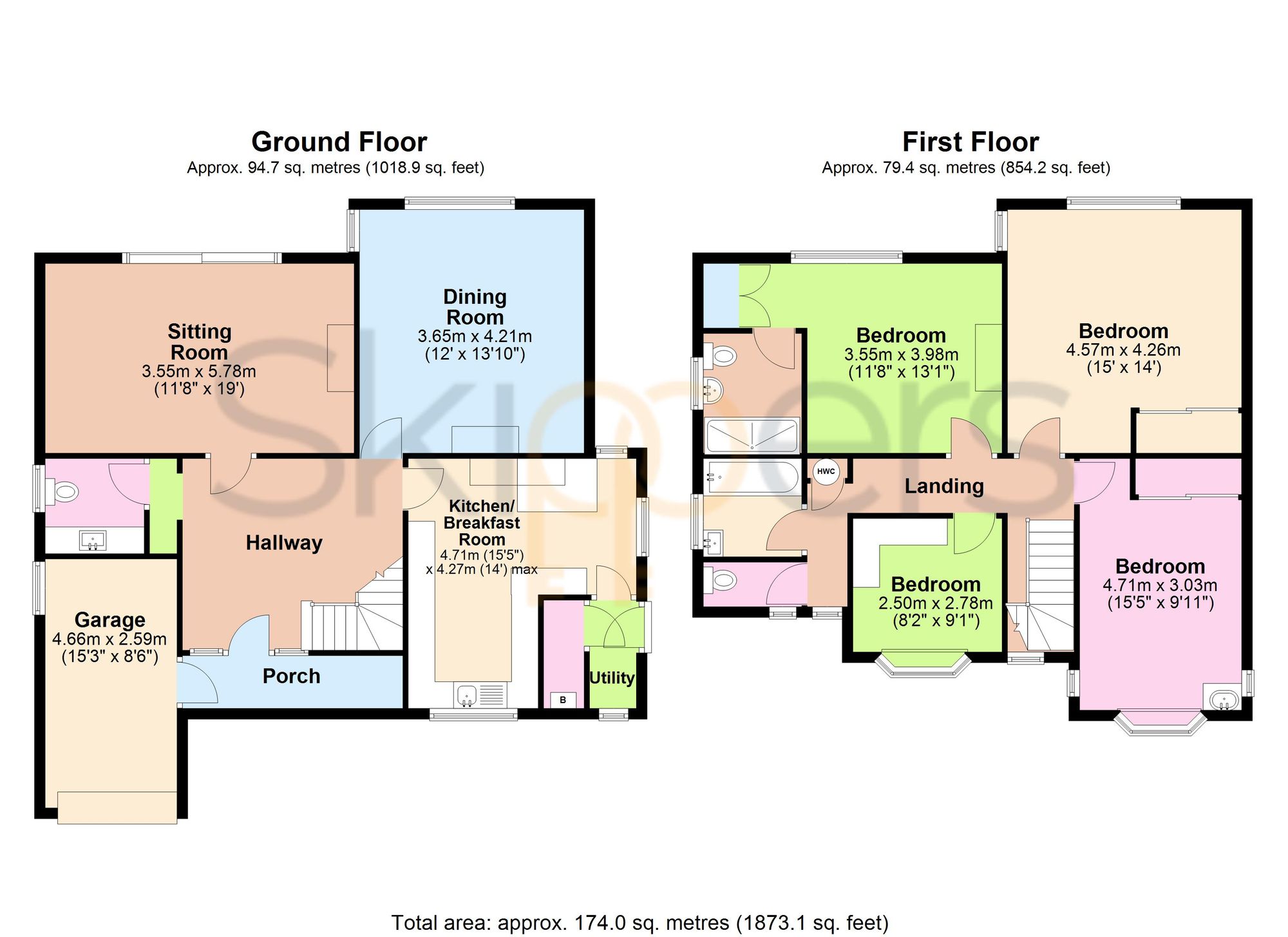 3 Seabrook Grove, Hythe floorplan