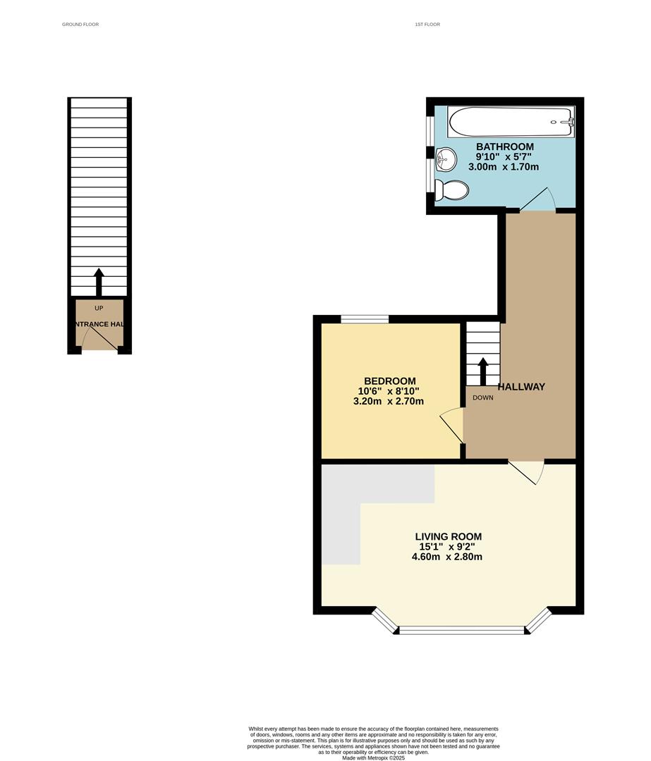 146b, Seaside, Eastbourne floorplan