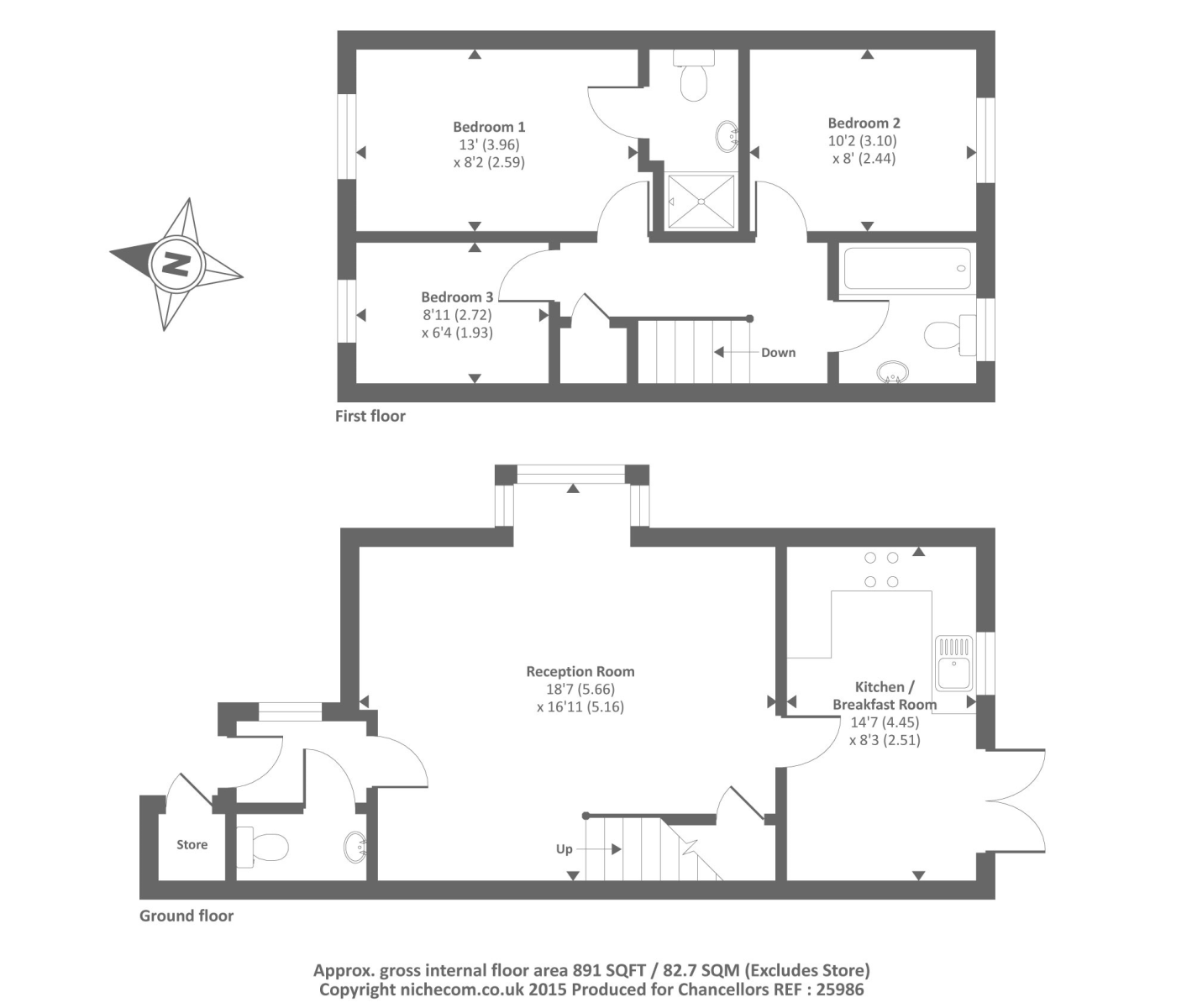 3 Bedrooms End terrace house for sale in The Oaks, Newbury RG14