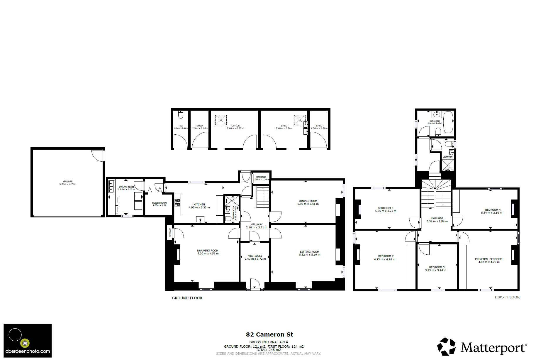 82 Cameron Street, Kincardineshire floorplan