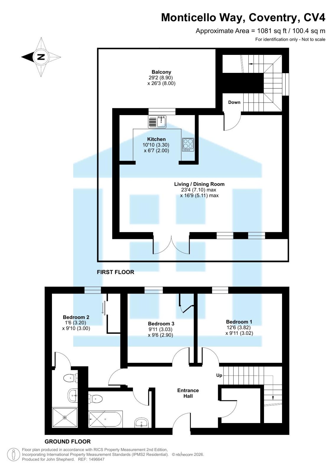 364, Monticello Way, West Midlands floorplan