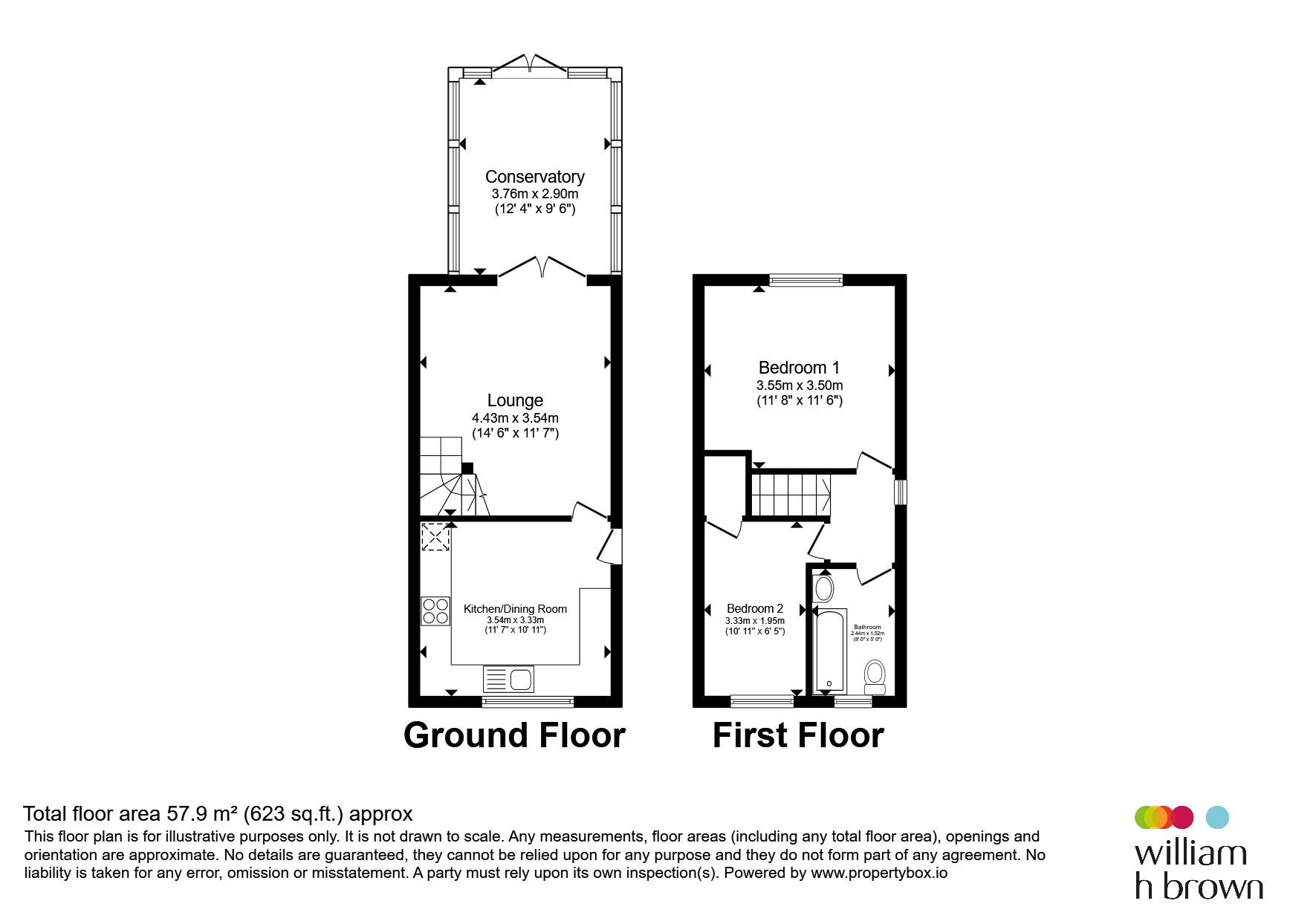 41, Aldcliffe Crescent, Doncaster floorplan