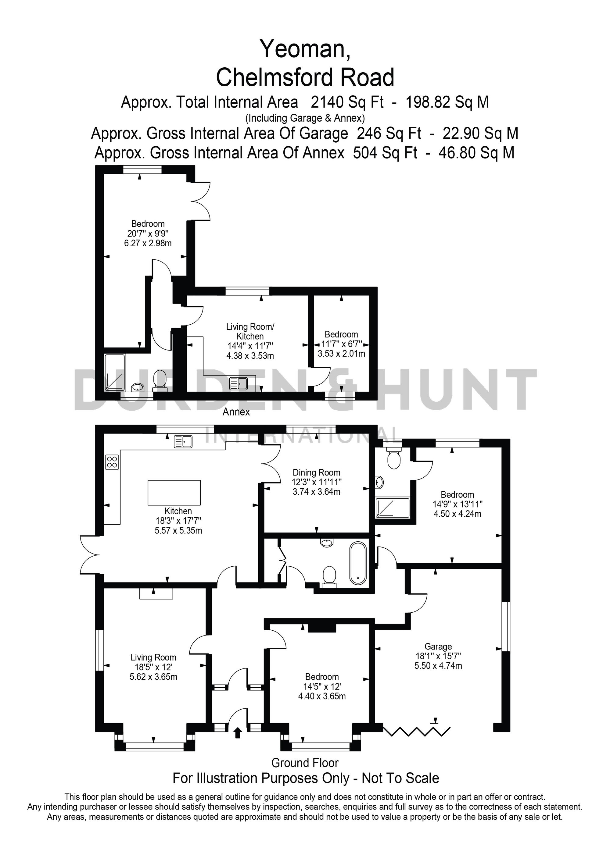 Yeomans Chelmsford Road, Ongar floorplan