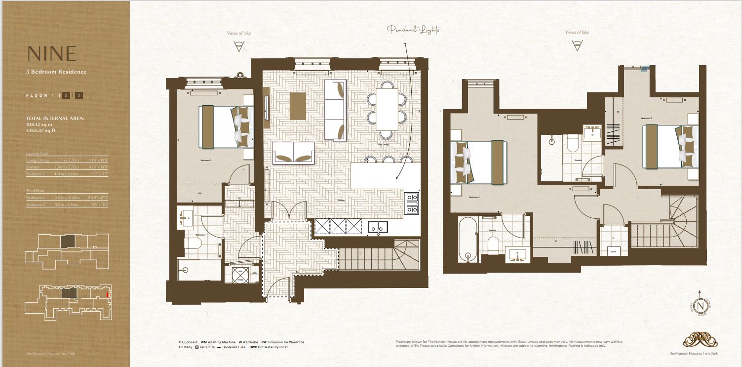 9, Trent Park, Plot Bb, The Mansion House, Trent Park, Barnet floorplan