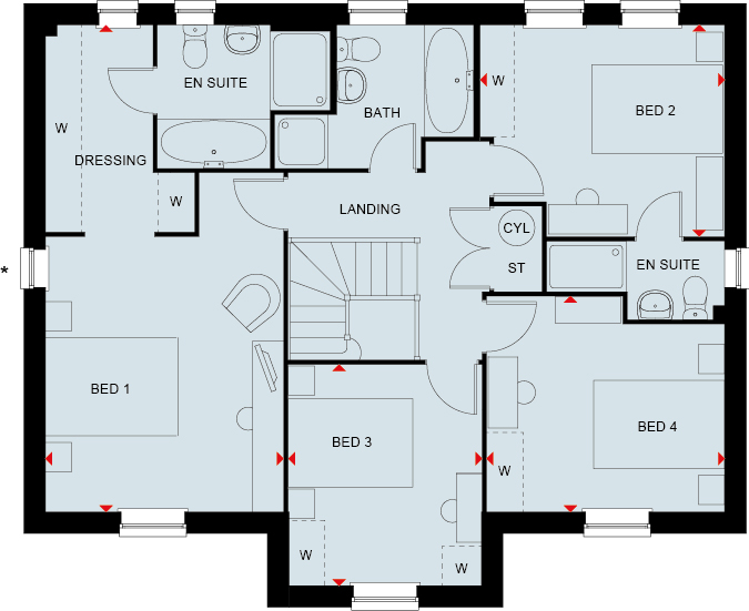 H7700171, Fence Avenue, Macclesfield floorplan