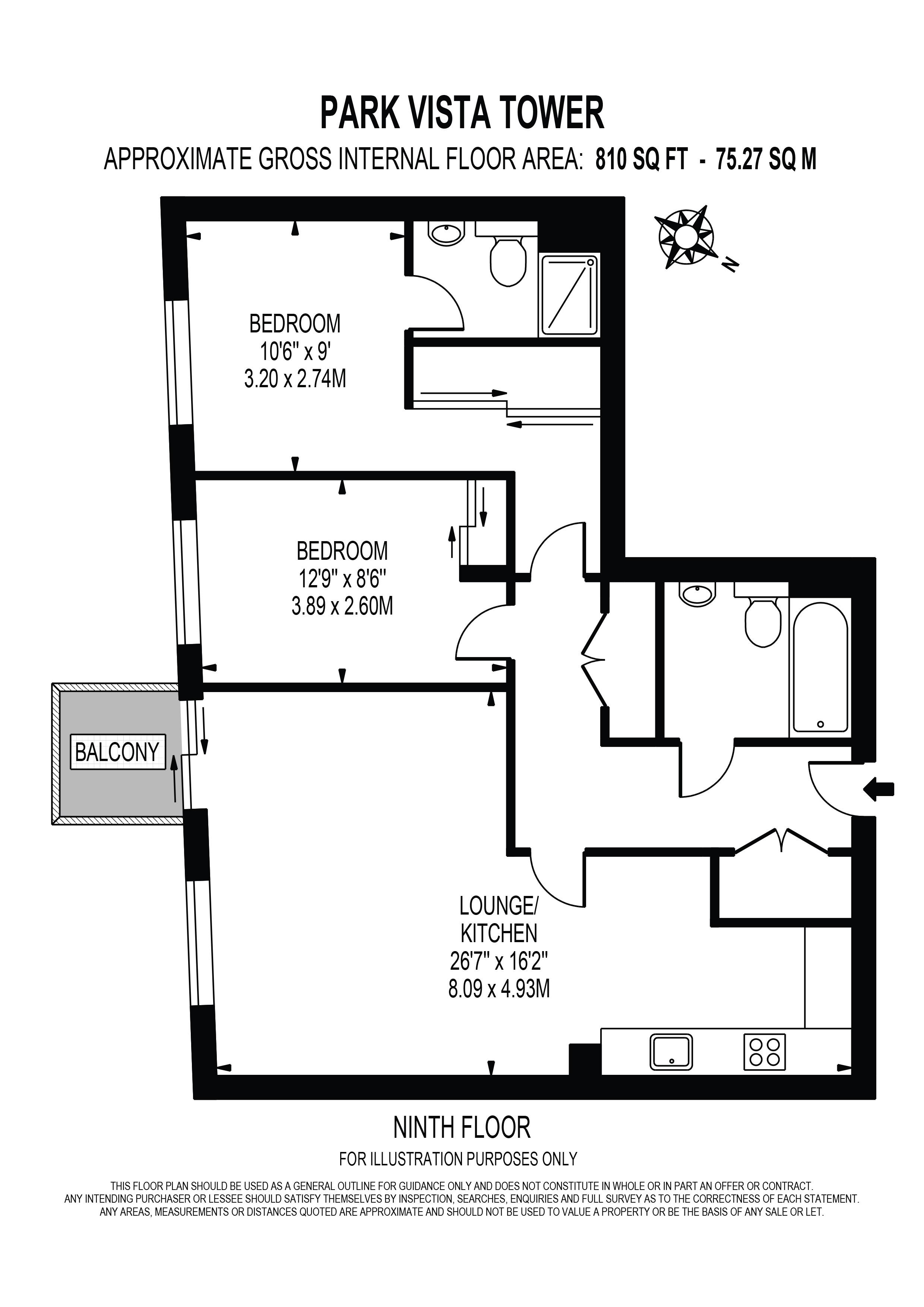Cobblestone Square, London floorplan