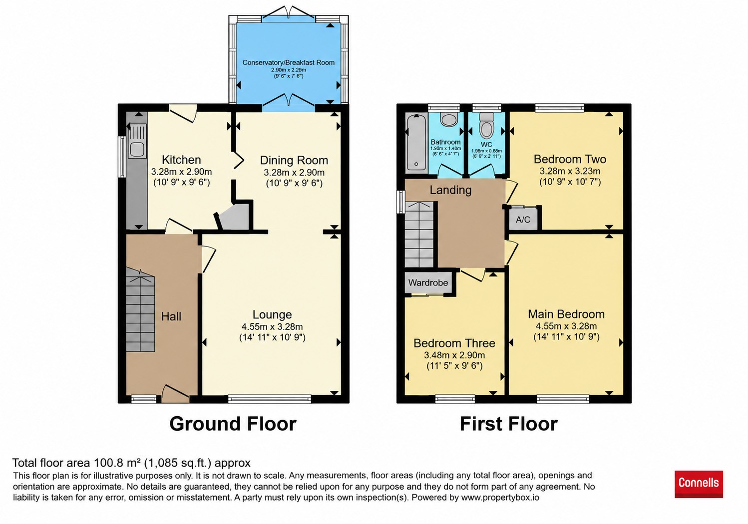 Balham Close, Rushden floorplan