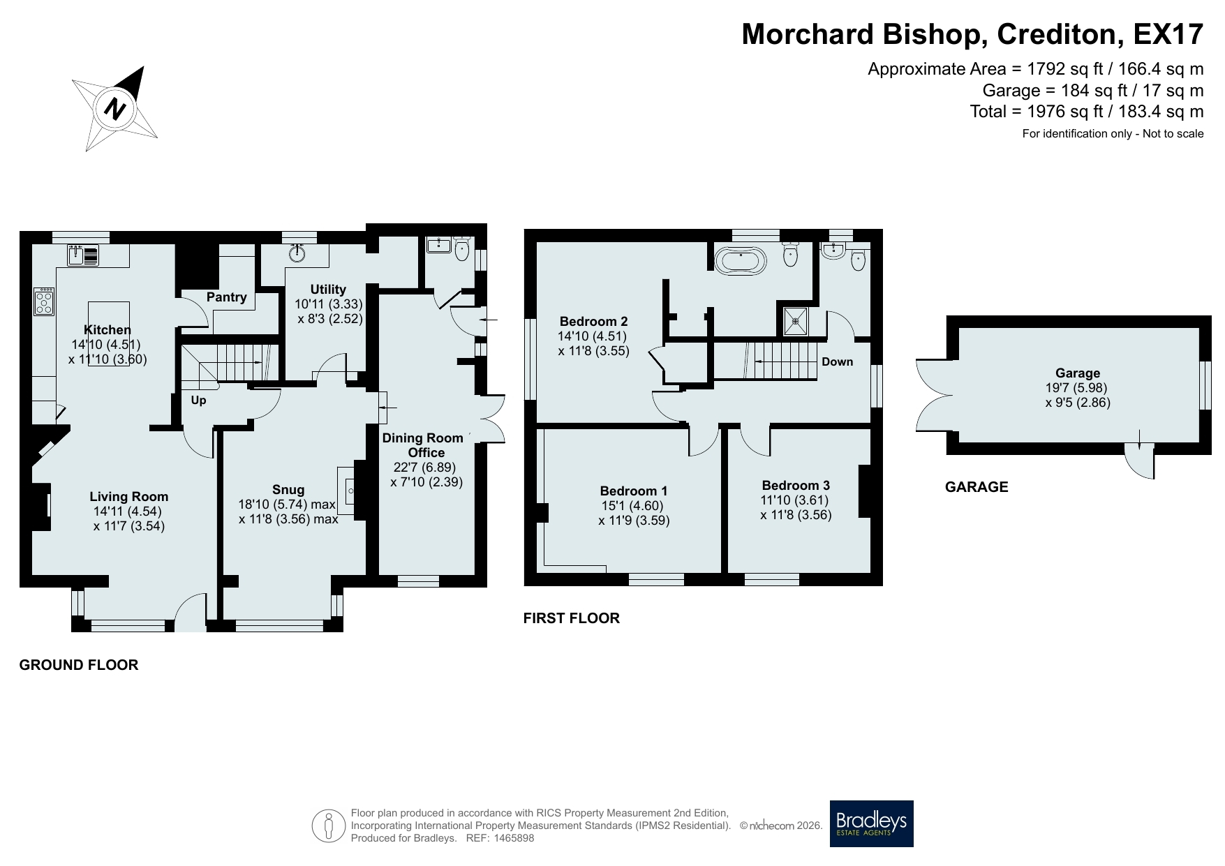 Post House,, Morchard Bishop, Devon floorplan