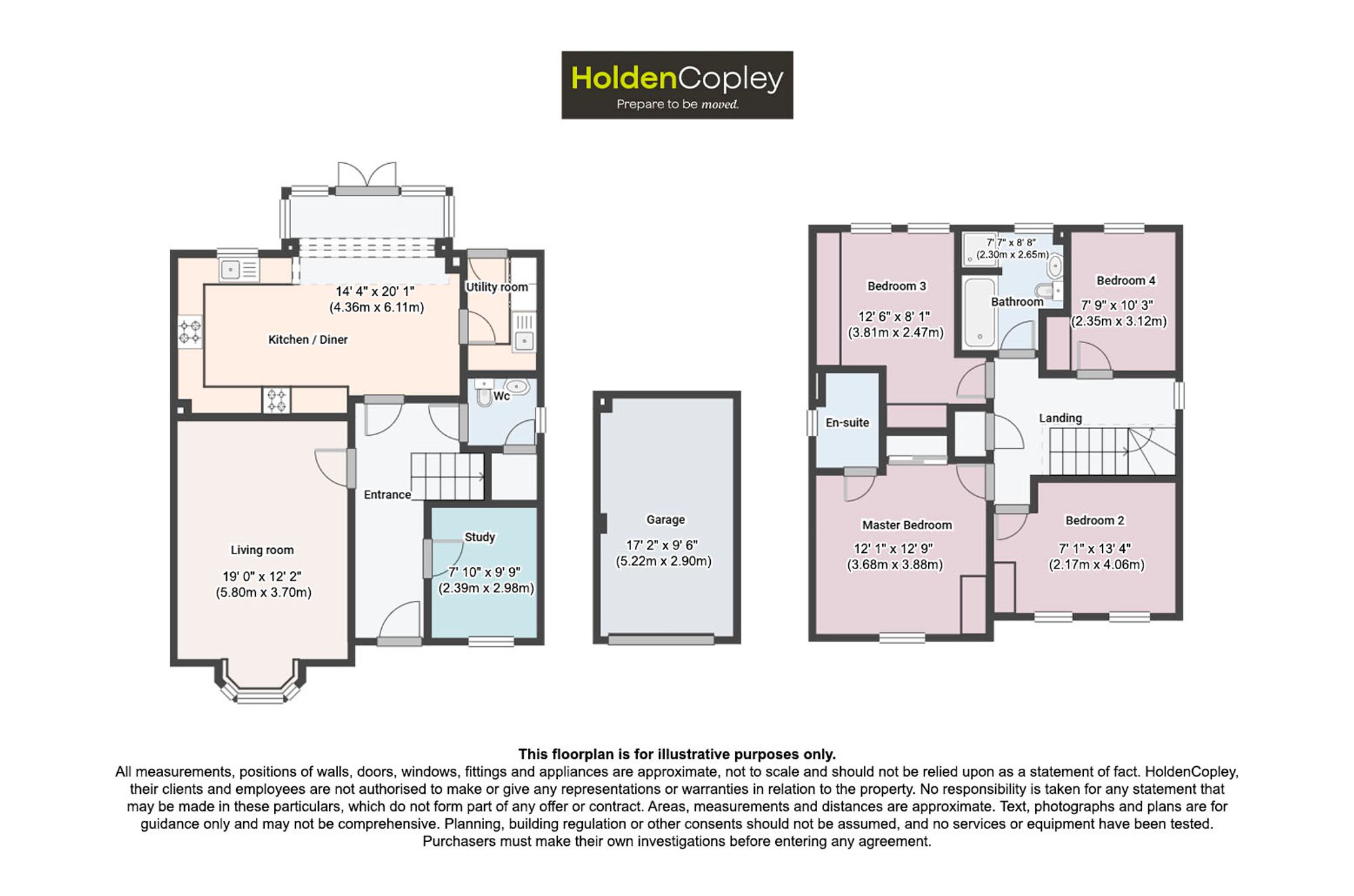 3 Ironwood Close, Nottingham floorplan