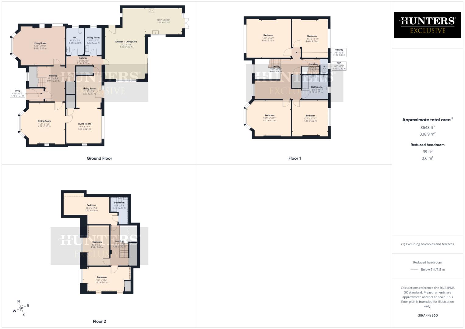 89, Cardigan Road, Bridlington floorplan