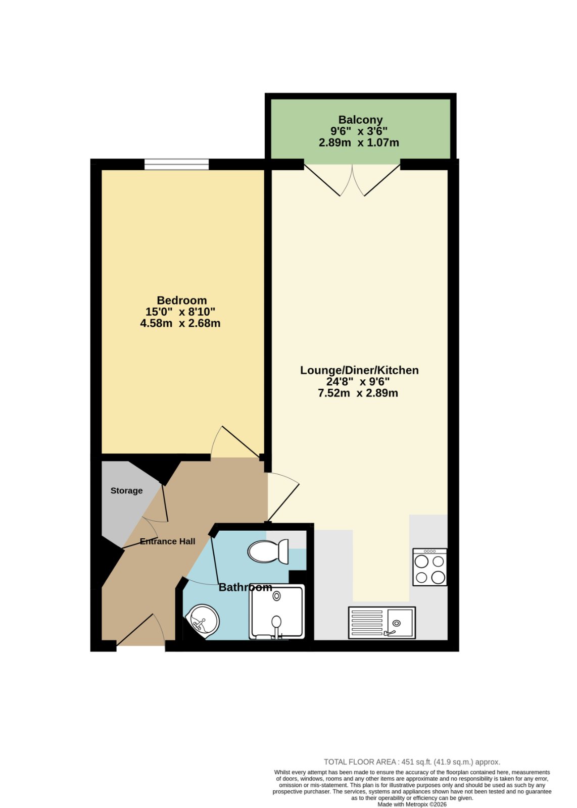 Flat 11, Trinity Court 50-51,, Trinity Square, Kent floorplan