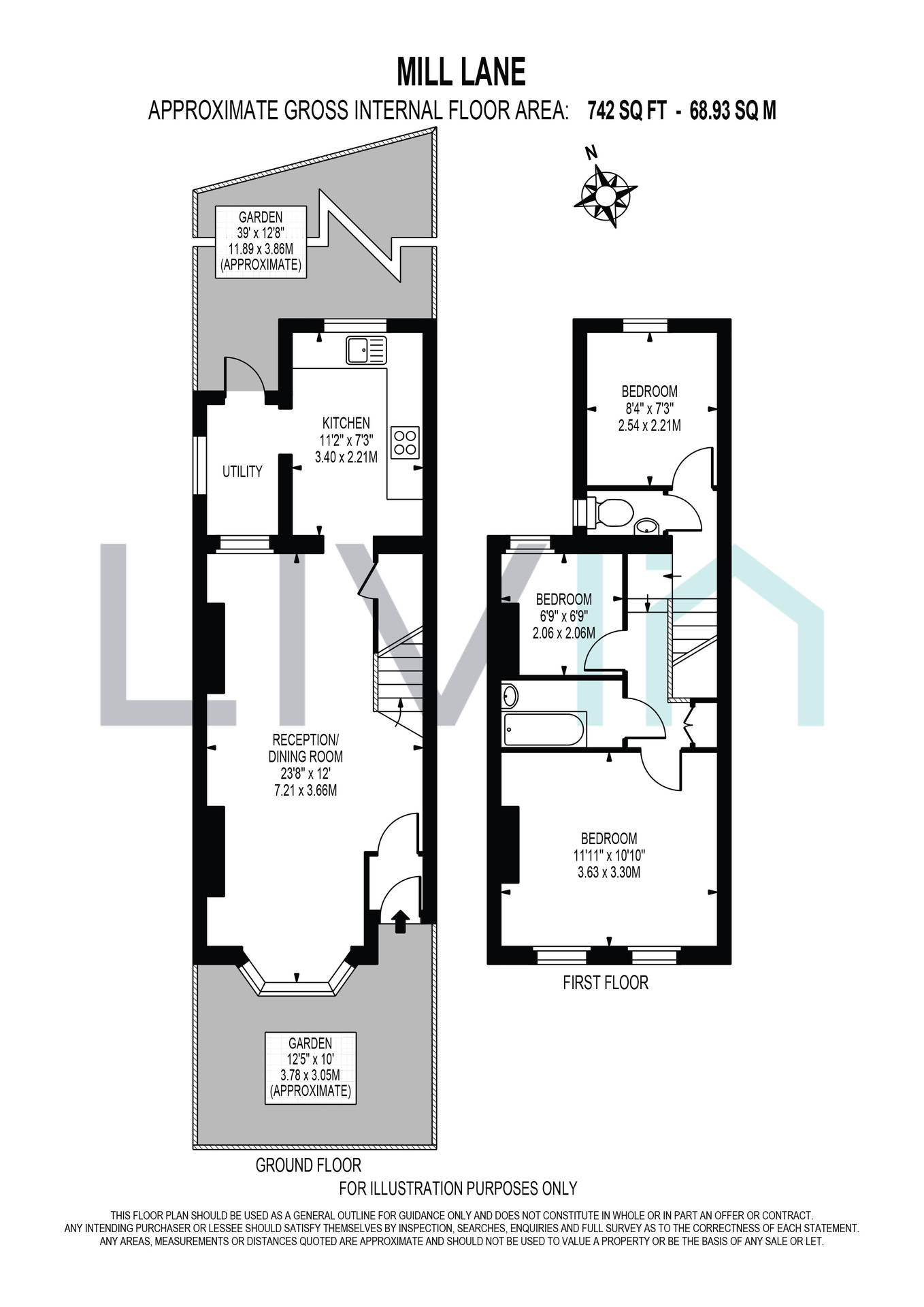 6 Mill Lane, Croydon floorplan