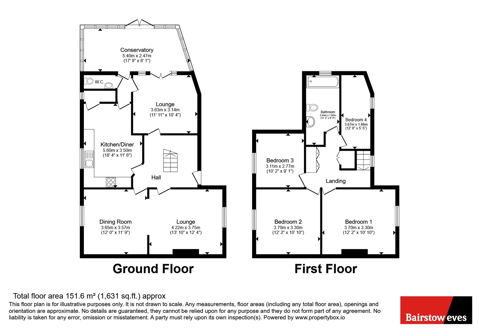 9, White Knobs Way, Surrey floorplan