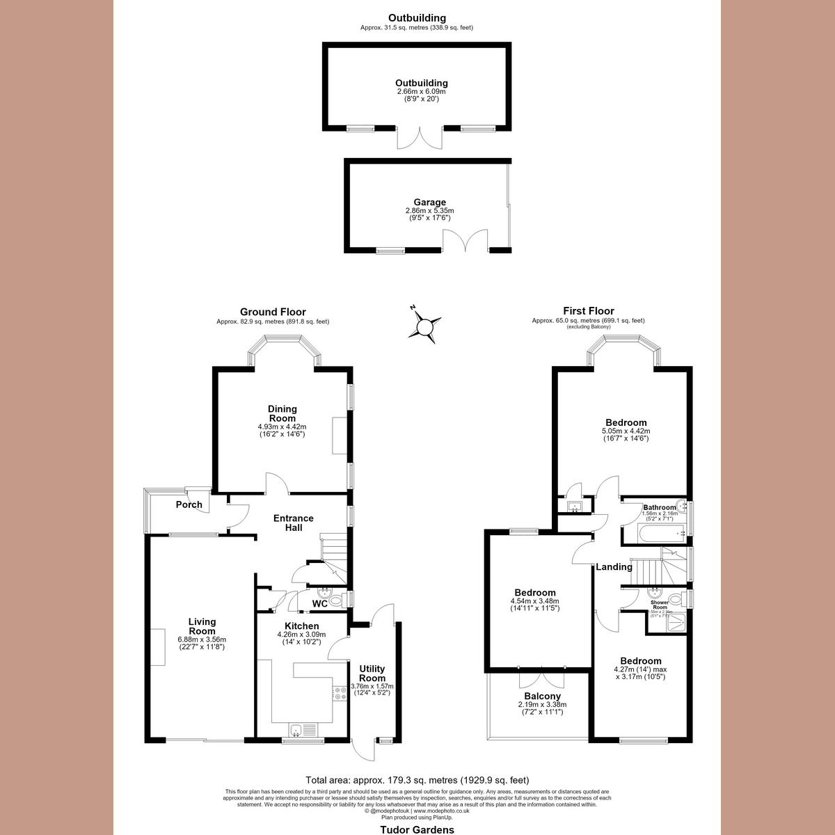 Tudor Gardens, Leigh-on-sea floorplan
