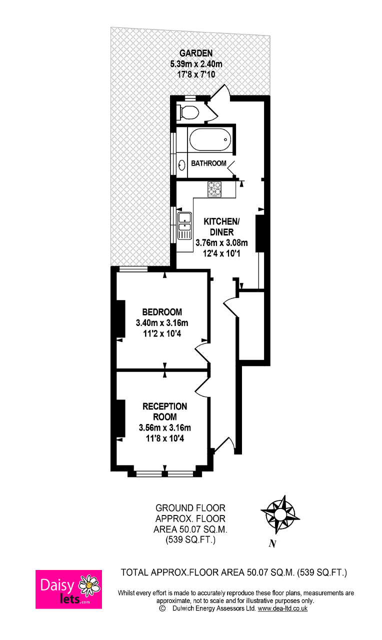 1 Bedrooms Maisonette to rent in Aylesbury Road, London SE17