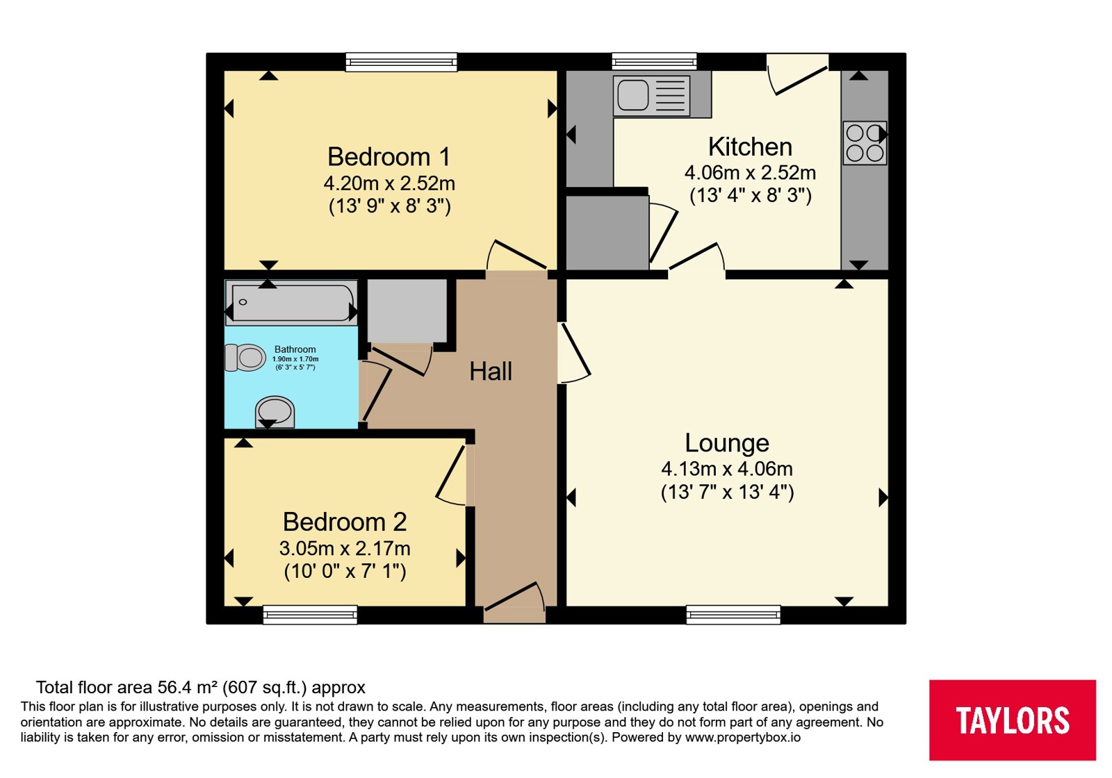 Flat 12, The Quadrant,, Barleyfields, Bristol floorplan