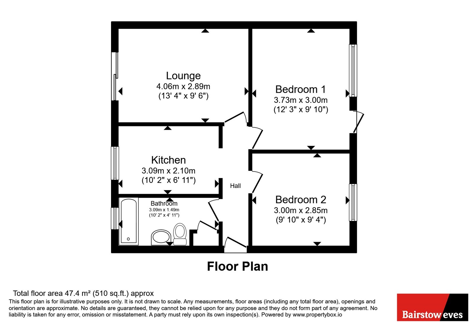 39, Coventry Road, Birmingham floorplan