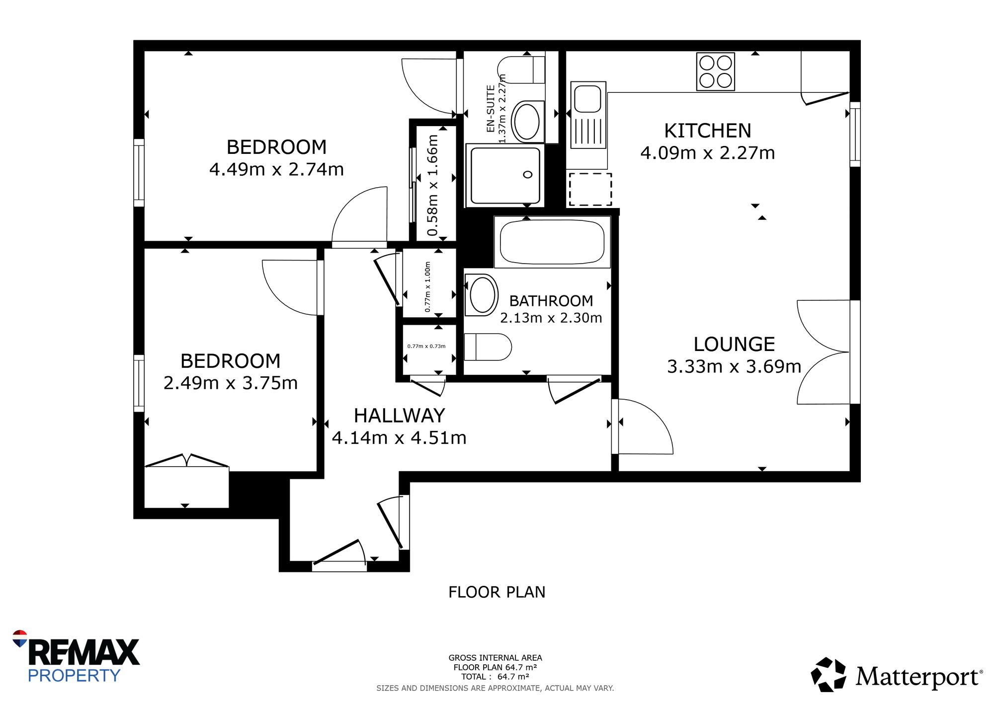 86 Canal View, Broxburn floorplan