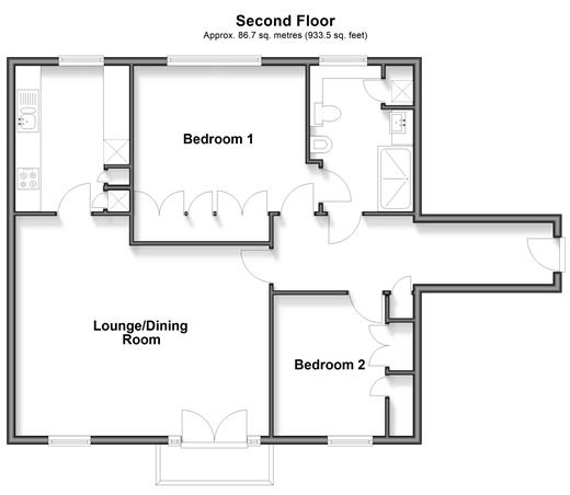 Hett Close Ardingly, Haywards Heath floorplan