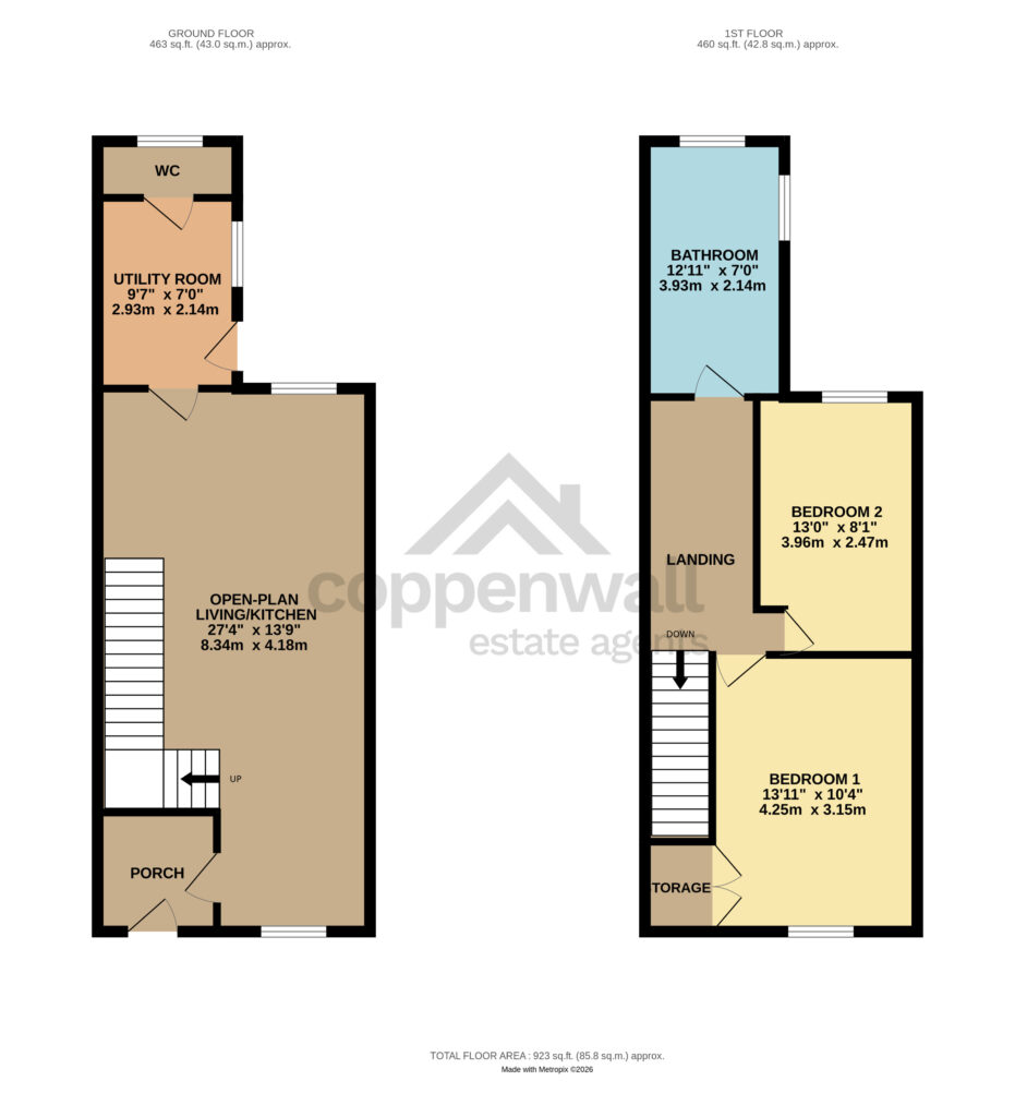19, South St, Haslingden floorplan