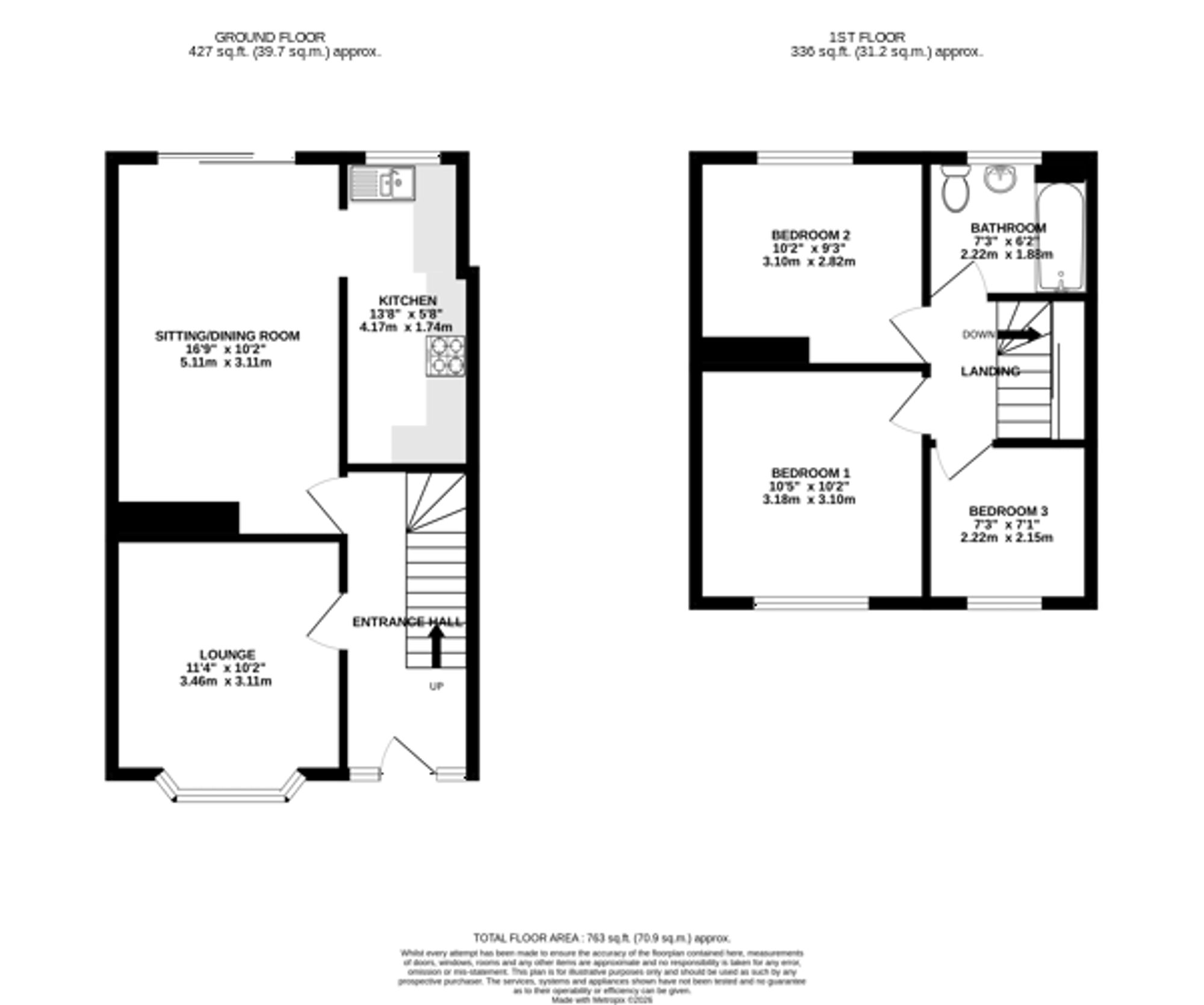 12 Estoril Avenue, Wigston floorplan