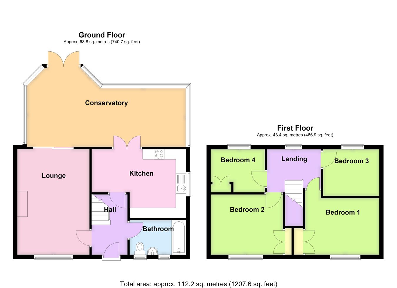 Wellington Road, Boston floorplan
