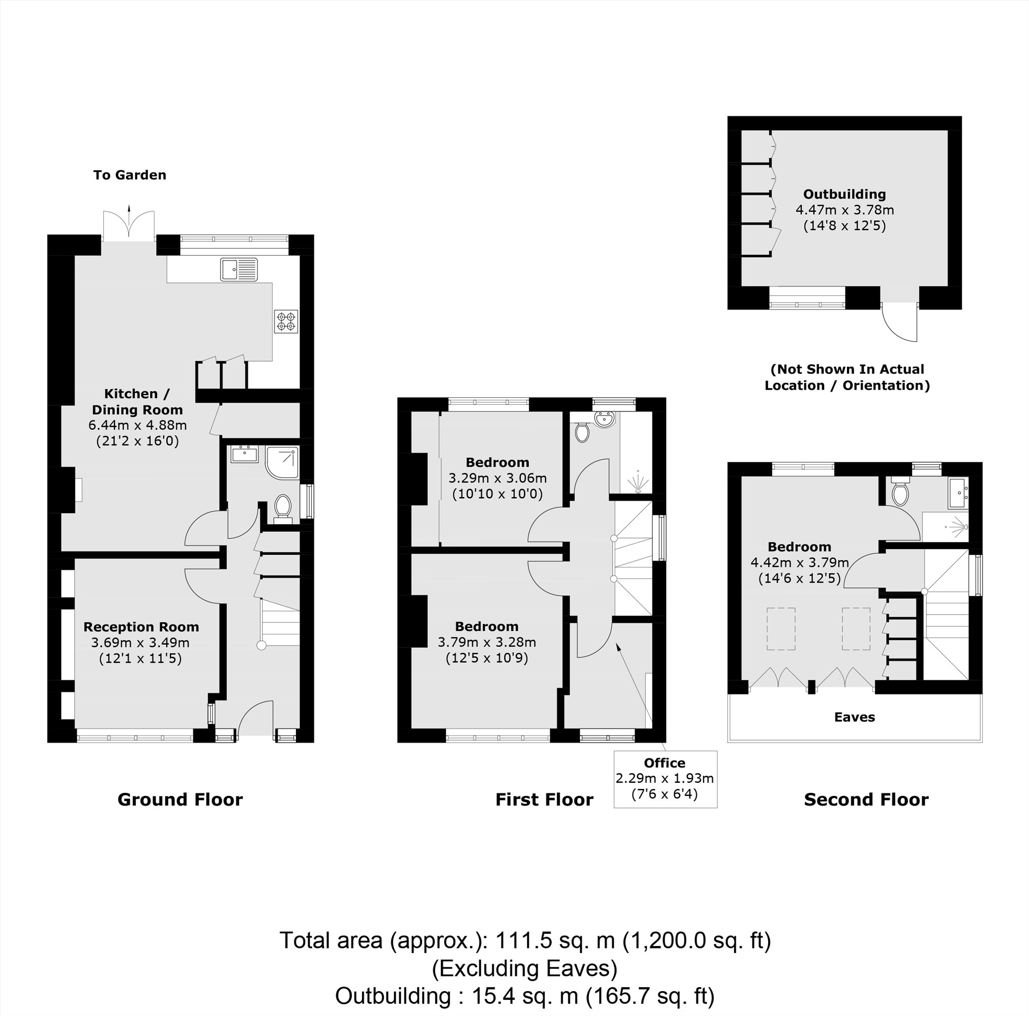 47, Brent Park Road, London floorplan