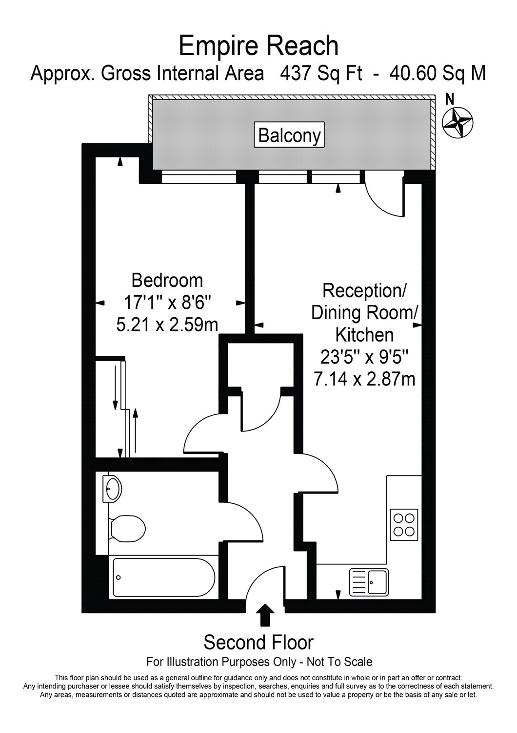 1 Bedrooms Flat to rent in Empire Reach, 4 Dowells Street, London SE10