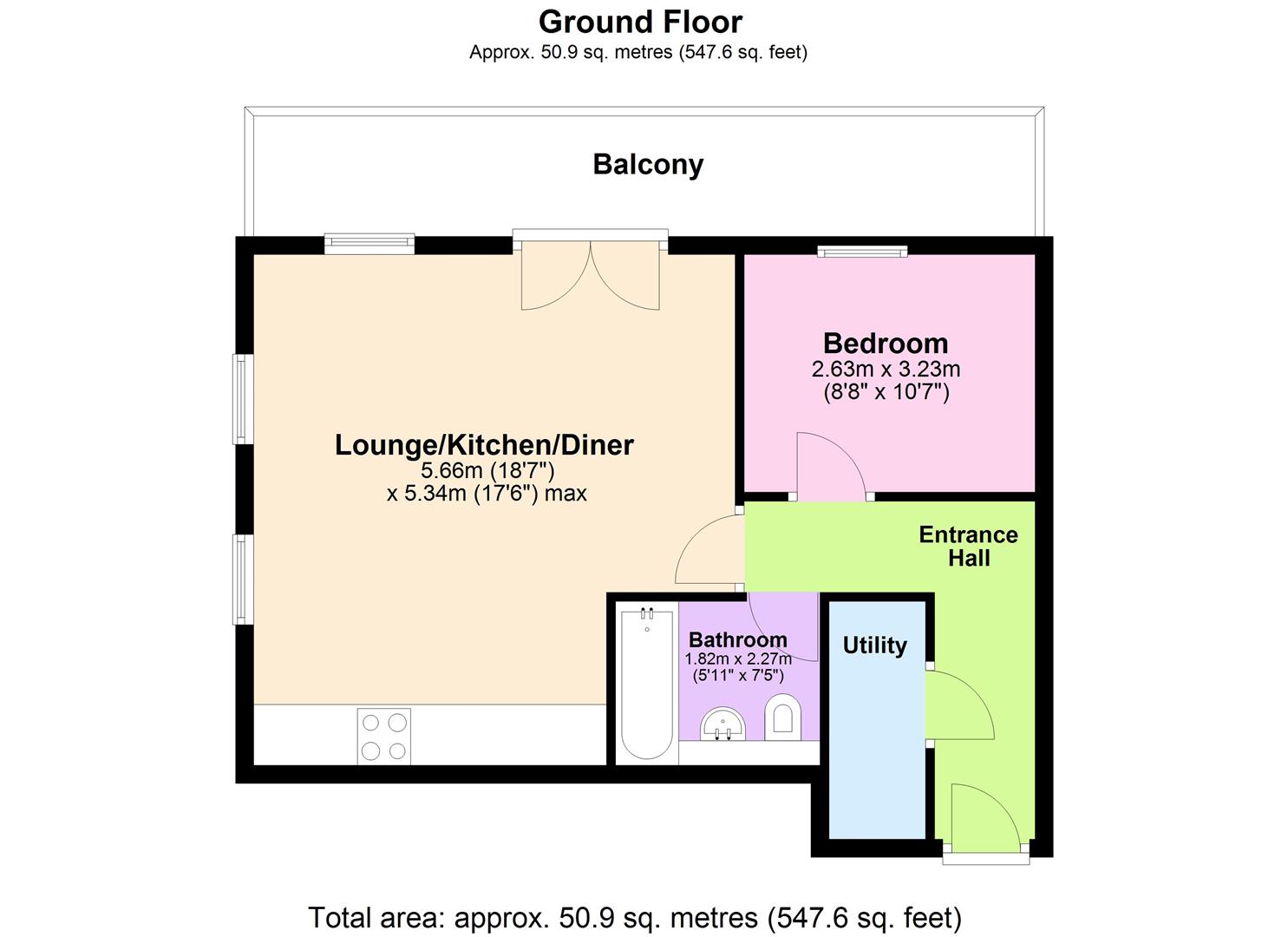 78 Lincoln House, Nelson Street, Bolton floorplan
