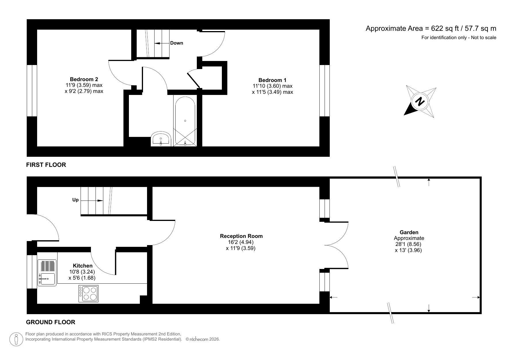 Kirkdale, Sydenham, London, SE26 floorplan