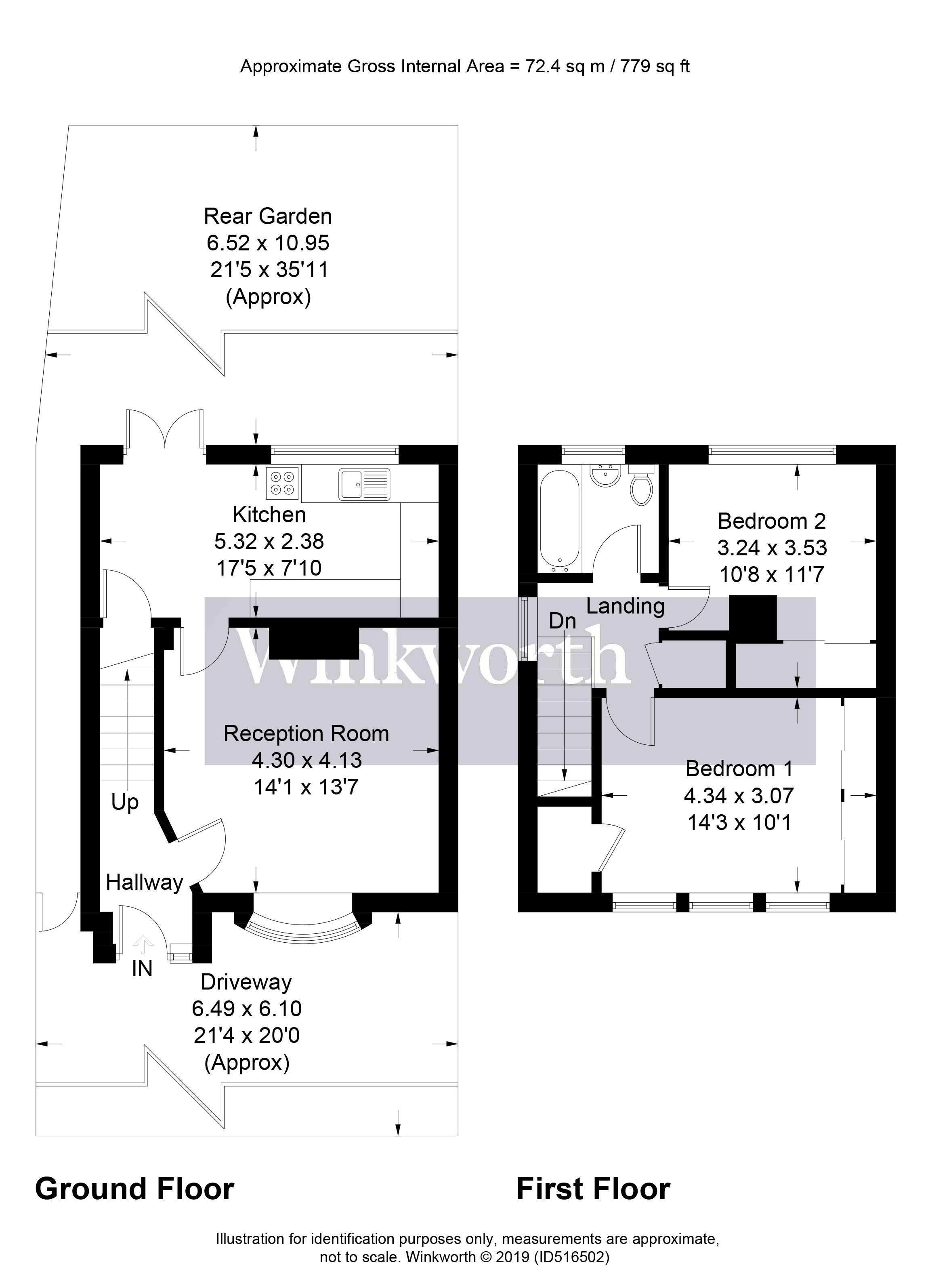 2 Bedrooms End terrace house for sale in Stevenage Crescent, Borehamwood, Hertfordshire WD6