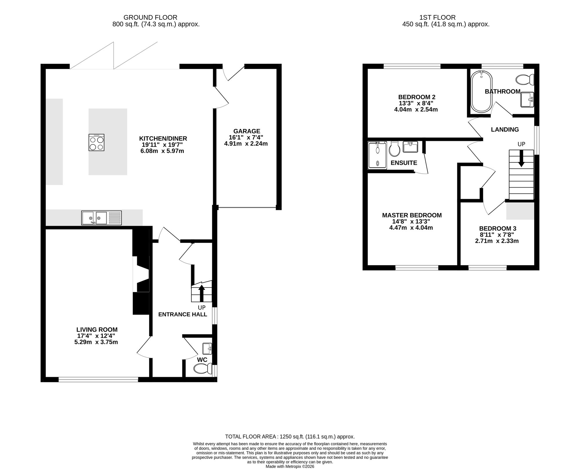 25 Parkfield Drive, Nantwich floorplan